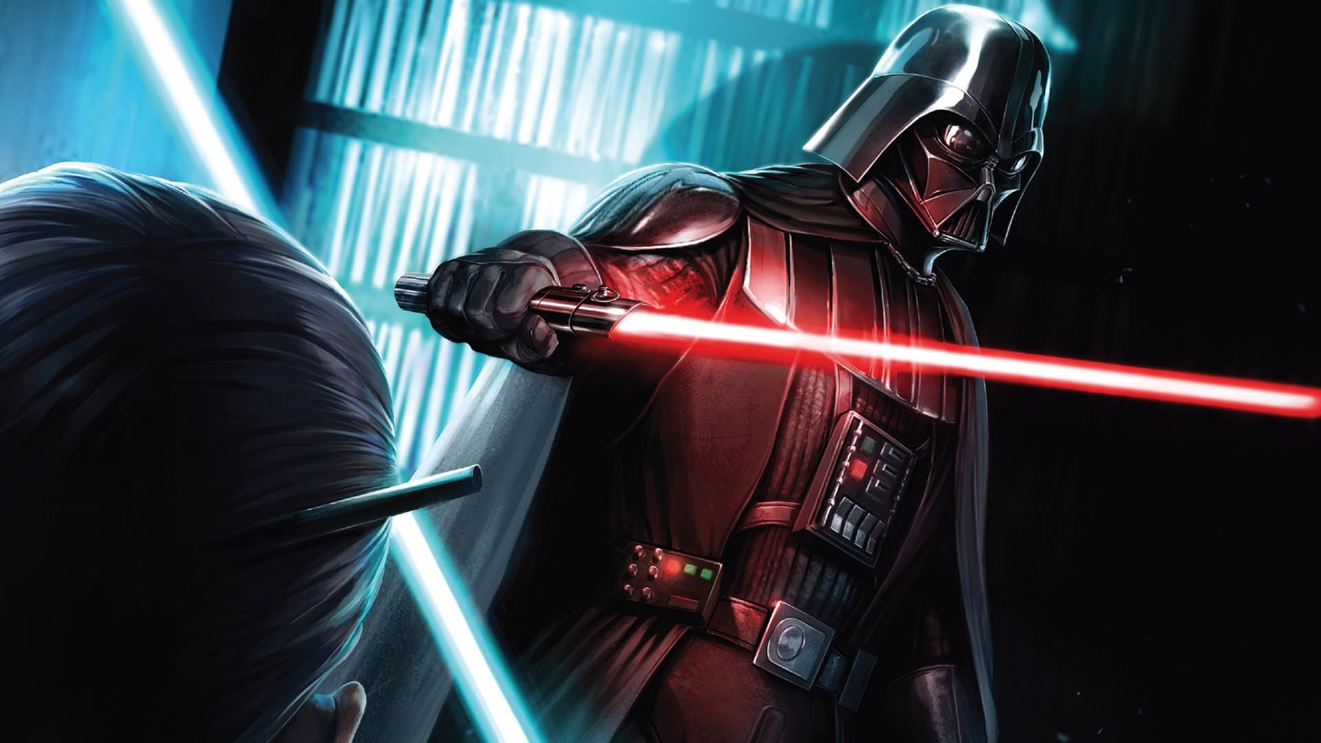 Darth Vader: Ultimately sacrificed himself to save his son and defeat the Emperor. 1920x1080 Full HD Wallpaper.