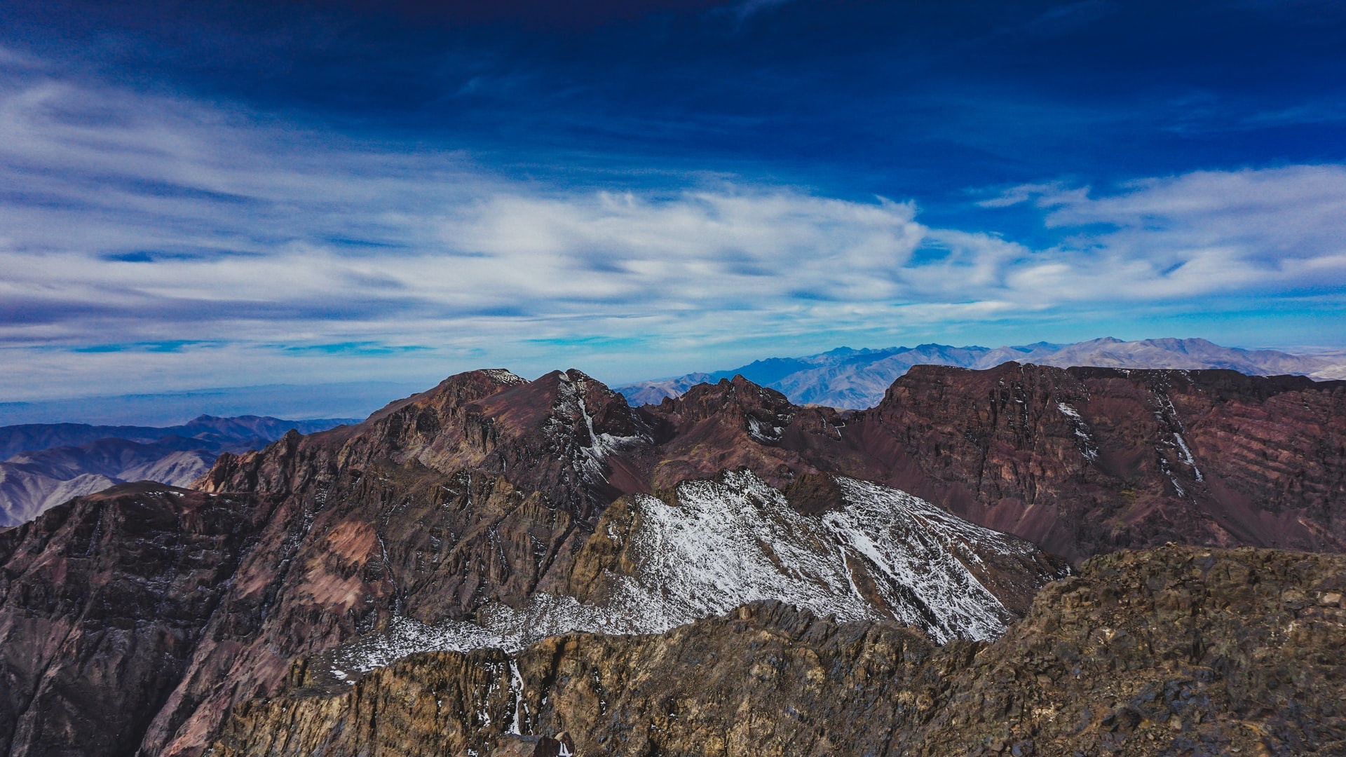 Mount Toubkal, Morocco hiking, High Atlas Mountains, Orion Trek Voyages, 1920x1080 Full HD Desktop