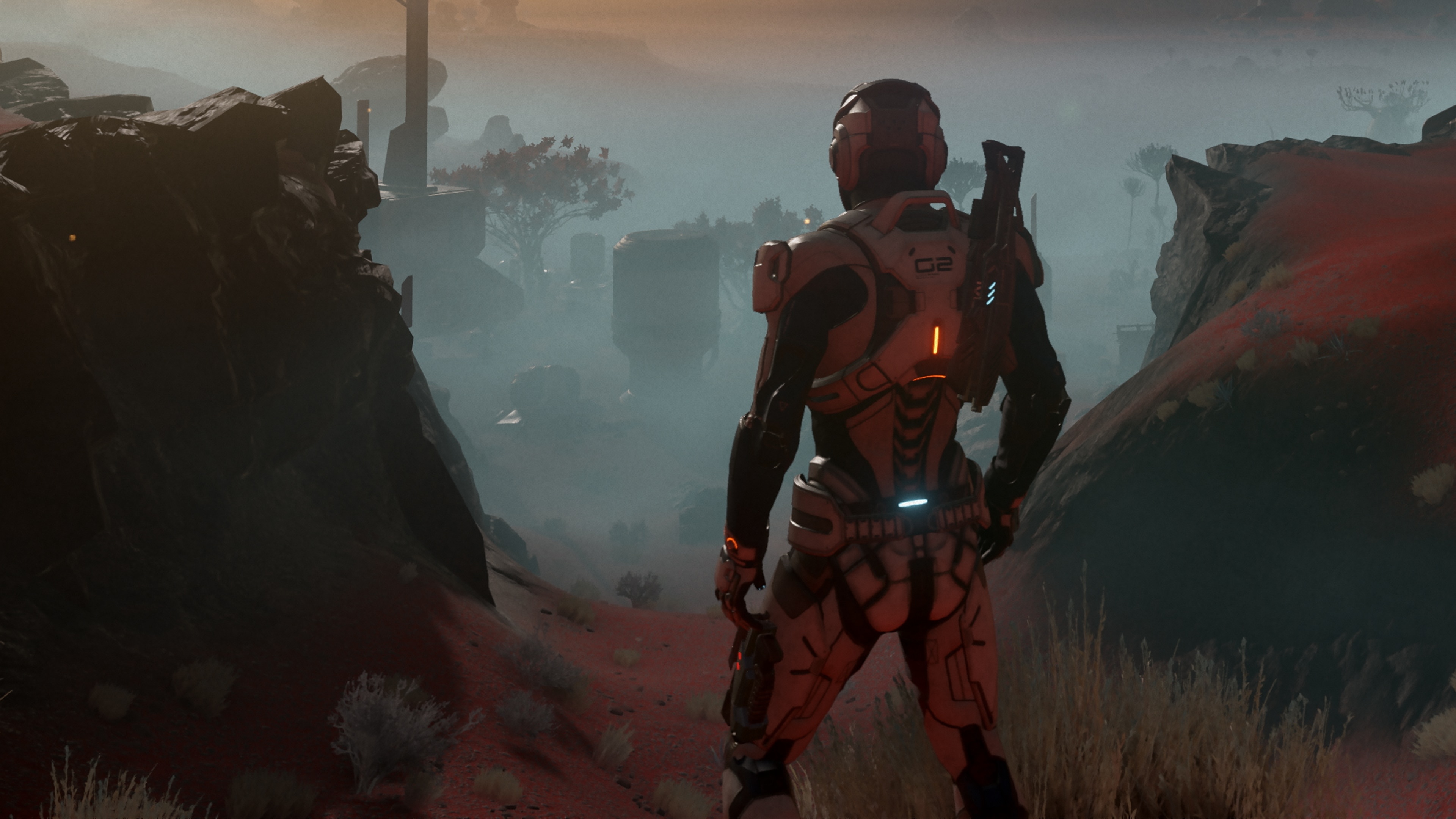 Mass Effect: Andromeda, Standard recruit edition, Game version, Collector's item, 3840x2160 4K Desktop