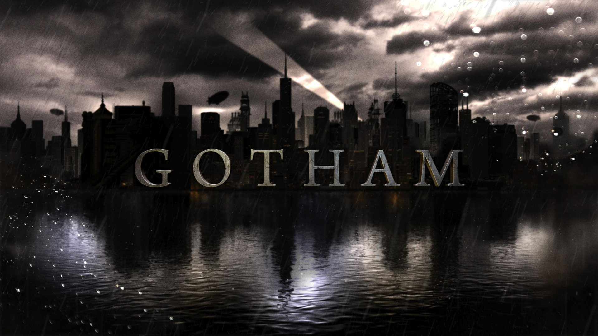 Gotham TV series, Dark and brooding, Fascinating characters, Captivating visuals, 1920x1080 Full HD Desktop