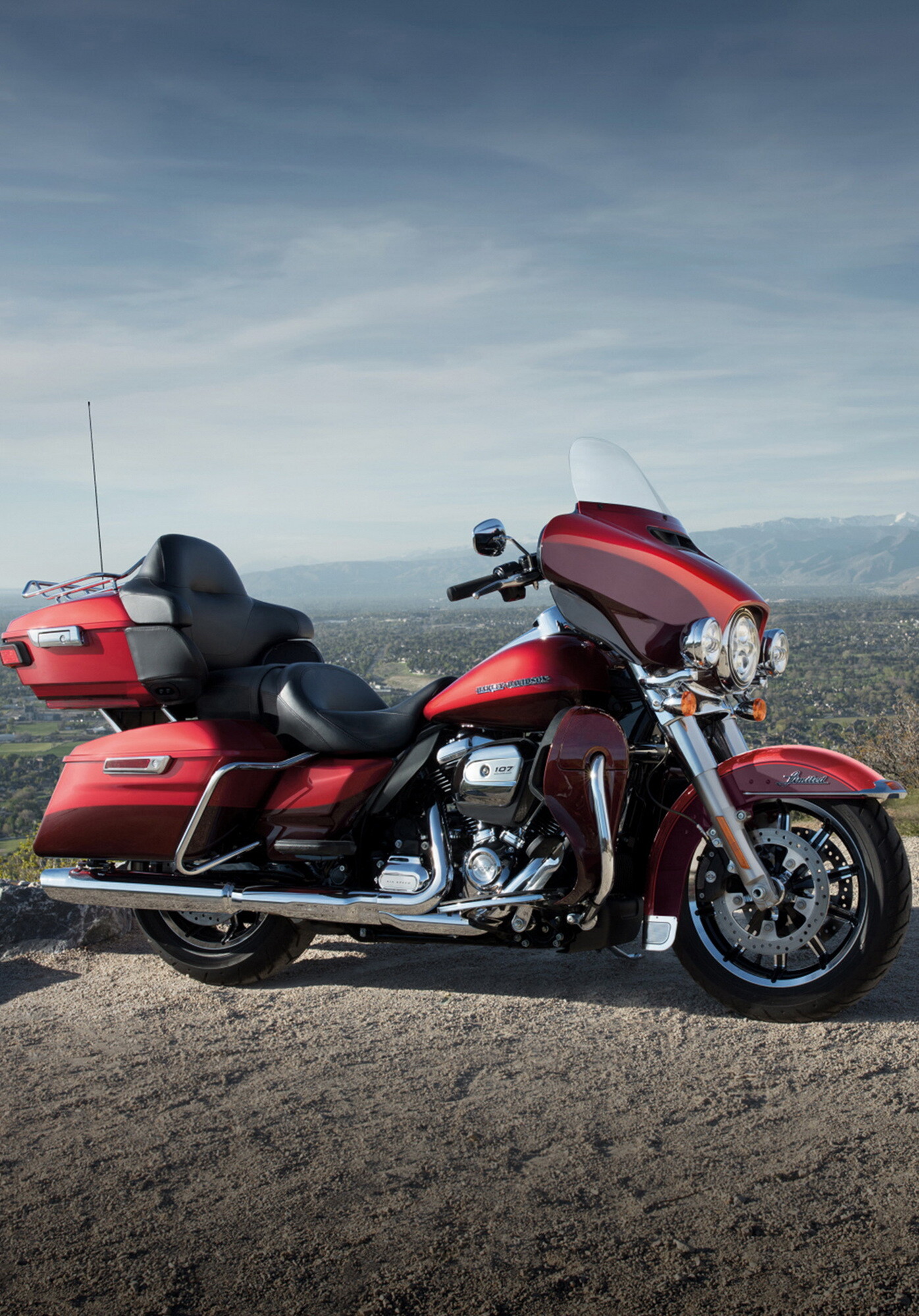 Harley-Davidson Ultra Limited, Iconic American motorcycle, Powerful engine, Captivating style, 1400x2000 HD Phone