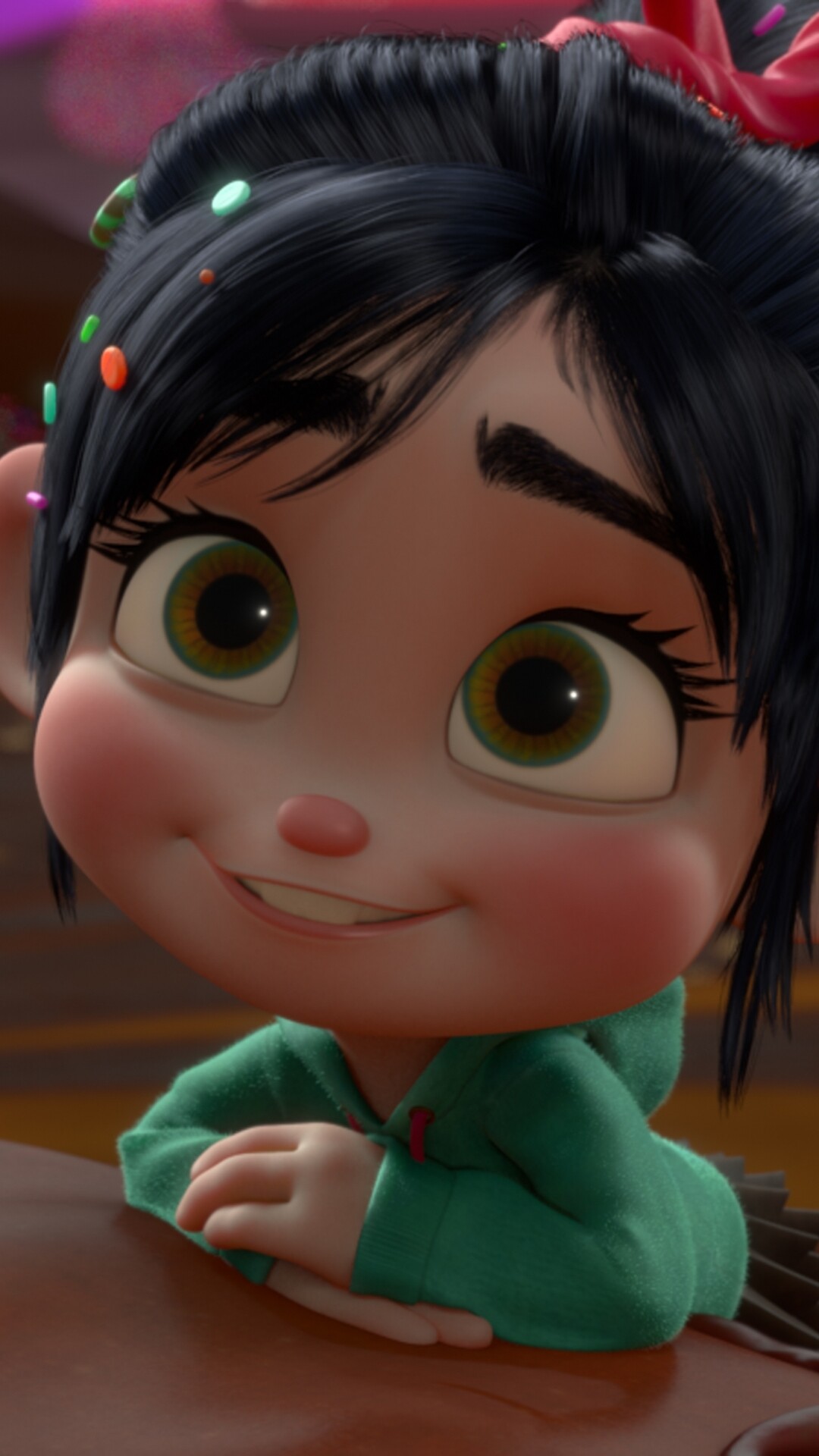 Wreck-It Ralph: Originally the princess of the Sugar Rush game, she called herself the president. 1080x1920 Full HD Wallpaper.