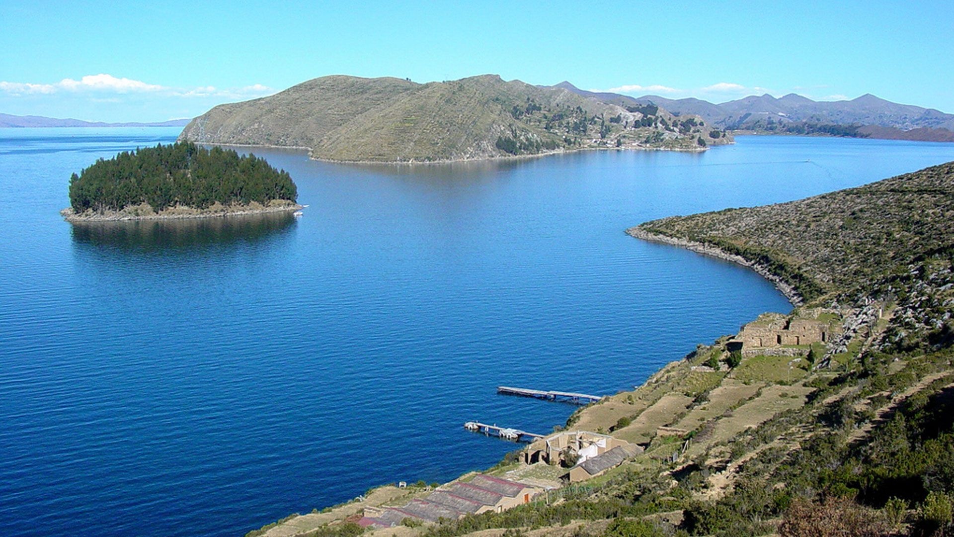 Isla del Sol, Natural Bolivia, Lake Titicaca, Stunning landscapes, 1920x1080 Full HD Desktop