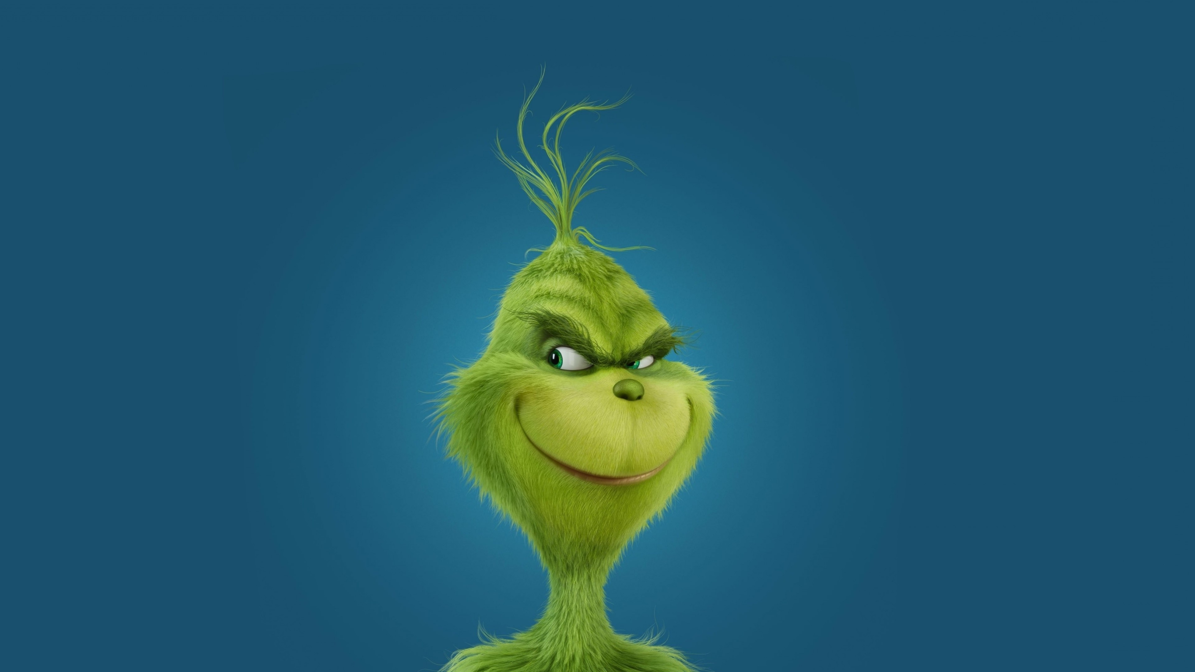 Jim Carrey's Grinch wallpaper, Animated adaptation, High resolution, Personalize your screen, 3840x2160 4K Desktop