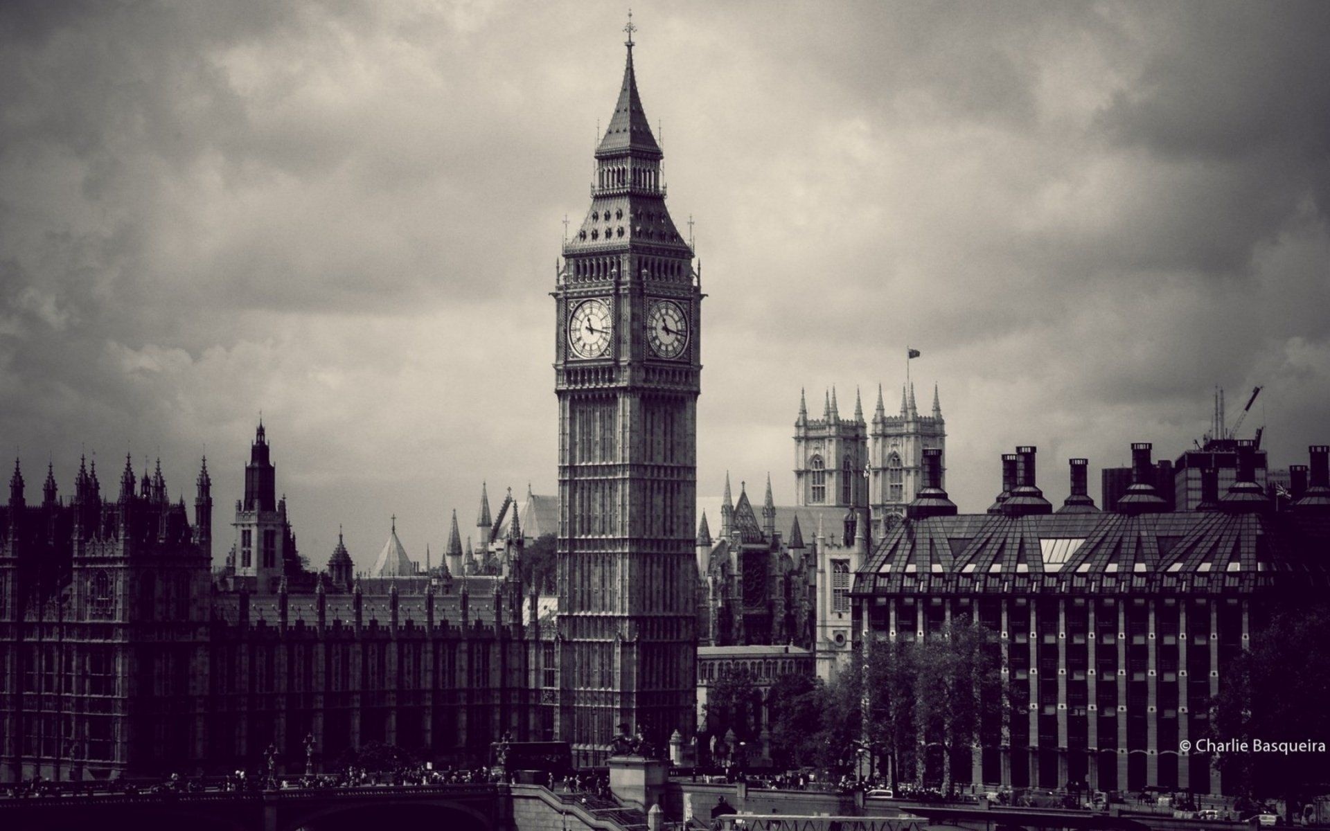 London clock tower, Iconic landmark, Architectural beauty, Time symbol, 1920x1200 HD Desktop