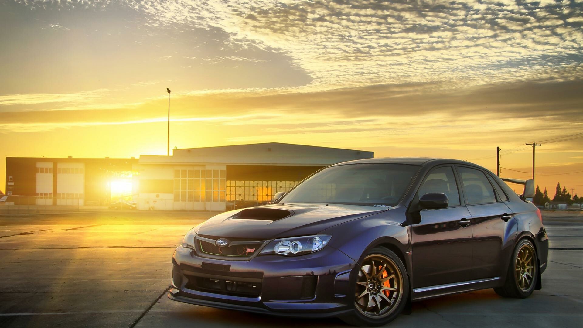 Subaru: The company is renowned for using high-torque boxer engines in their vehicle line. 1920x1080 Full HD Background.