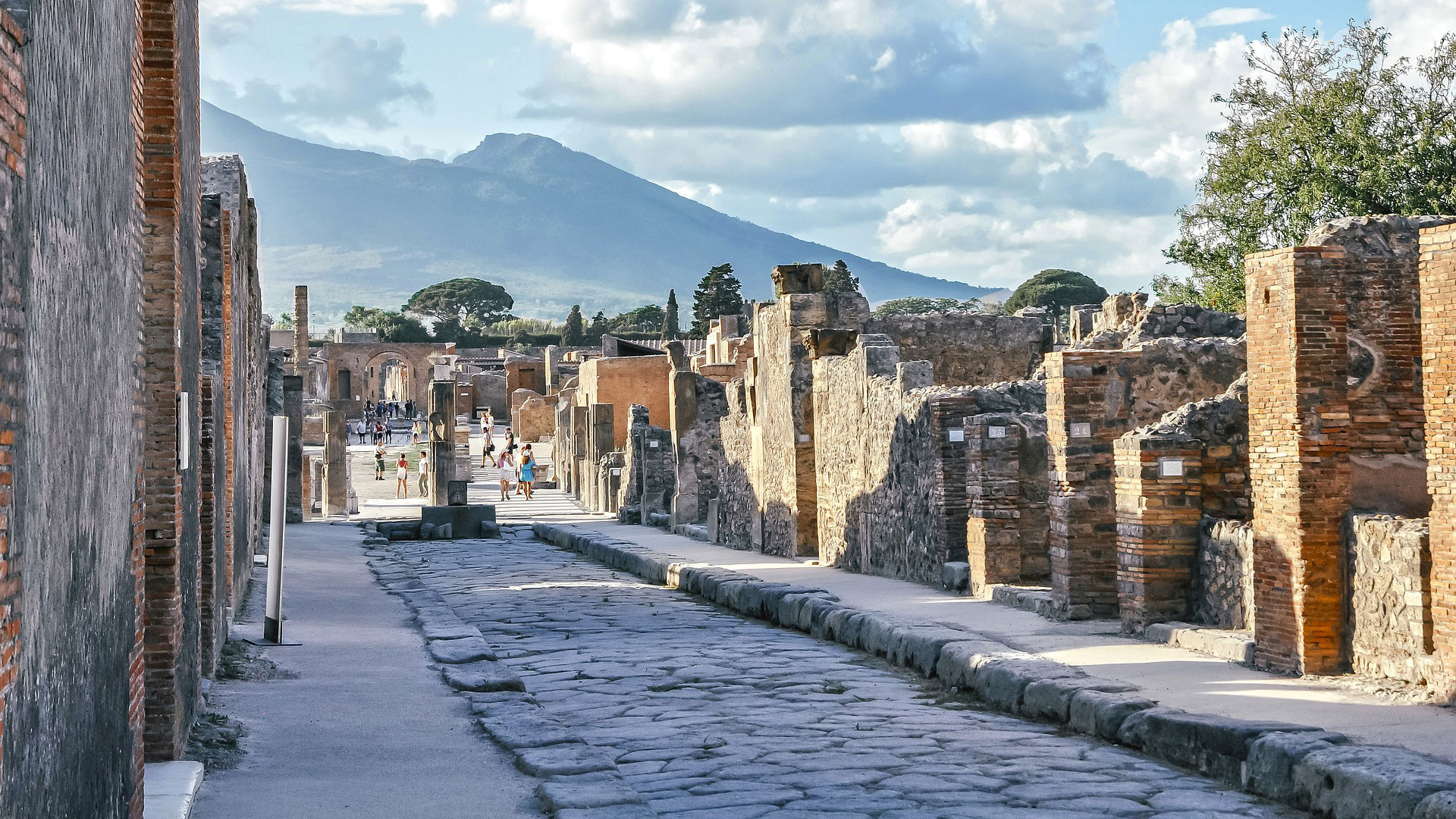 Ruins of Pompeii, Mt. Vesuvius day trip, Tika Tour, 1920x1080 Full HD Desktop