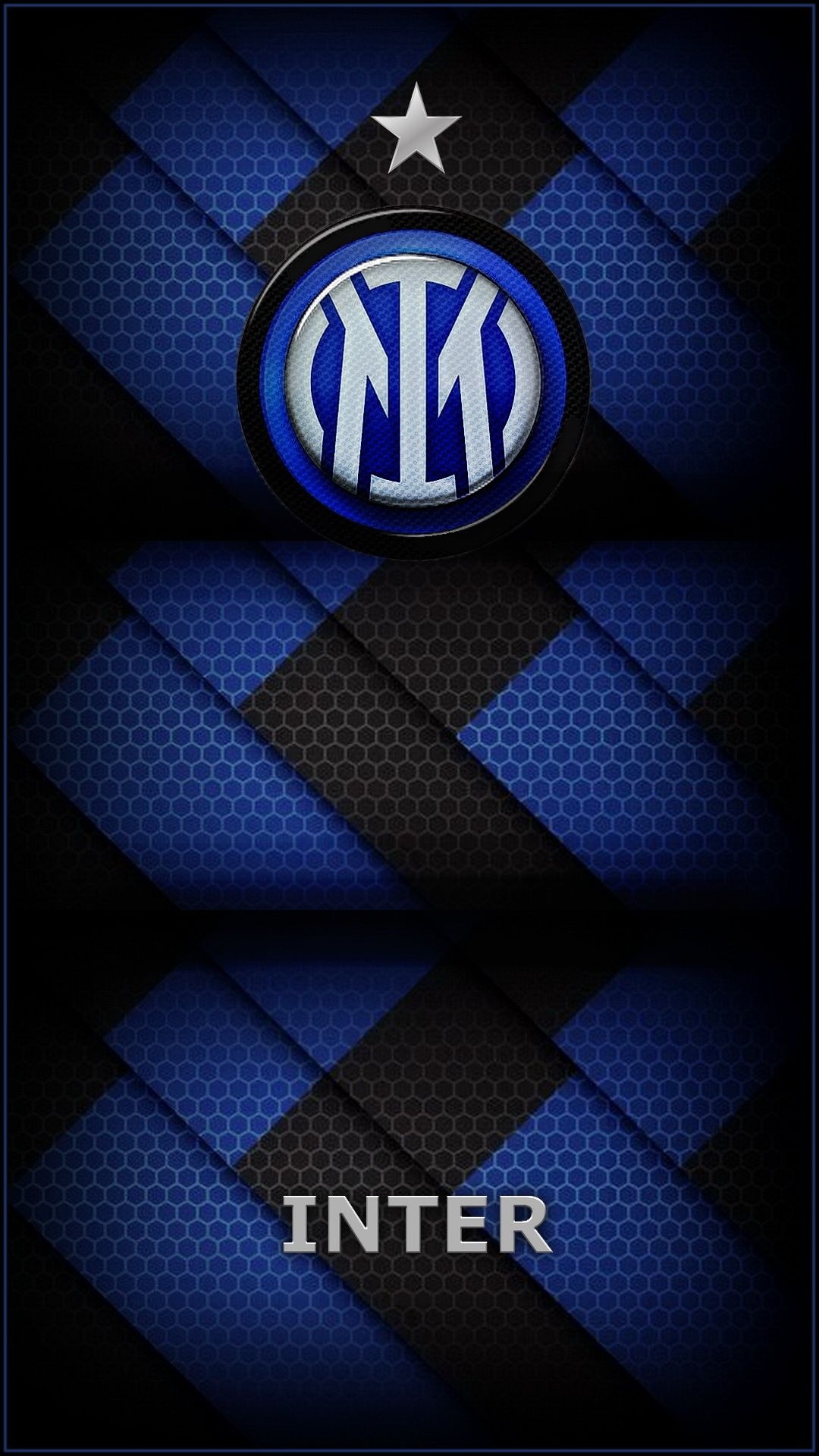 Inter: An Italian professional football club based in Milan, Lombardy. 1080x1920 Full HD Background.