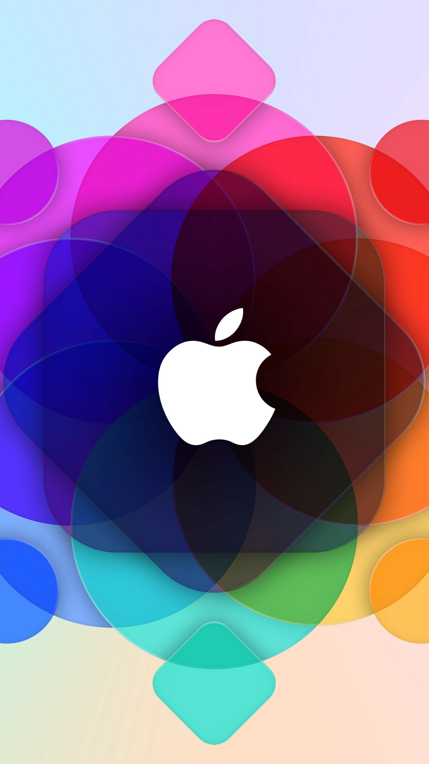 Apple Logo: Company, known for its iconic products, Steve Jobs. 1440x2560 HD Background.