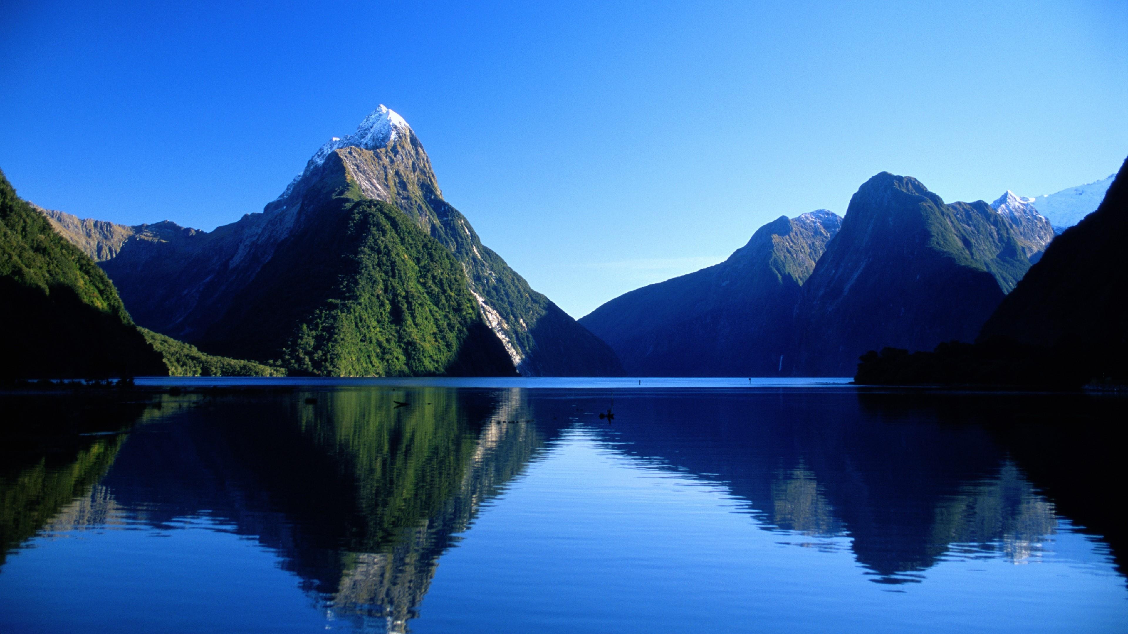 Fiordland National Park, Majestic mountains, Breathtaking waterfalls, Pristine nature, 3840x2160 4K Desktop