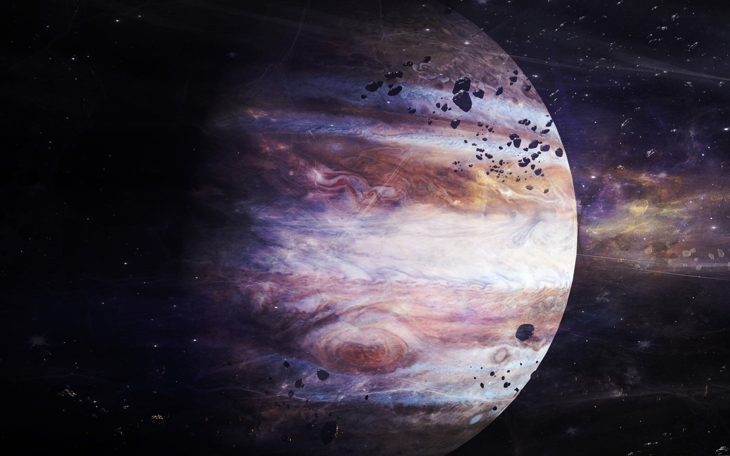 Jupiter, Ultra HD desktop wallpaper, Vastness of space, Planetary beauty, 2560x1600 HD Desktop