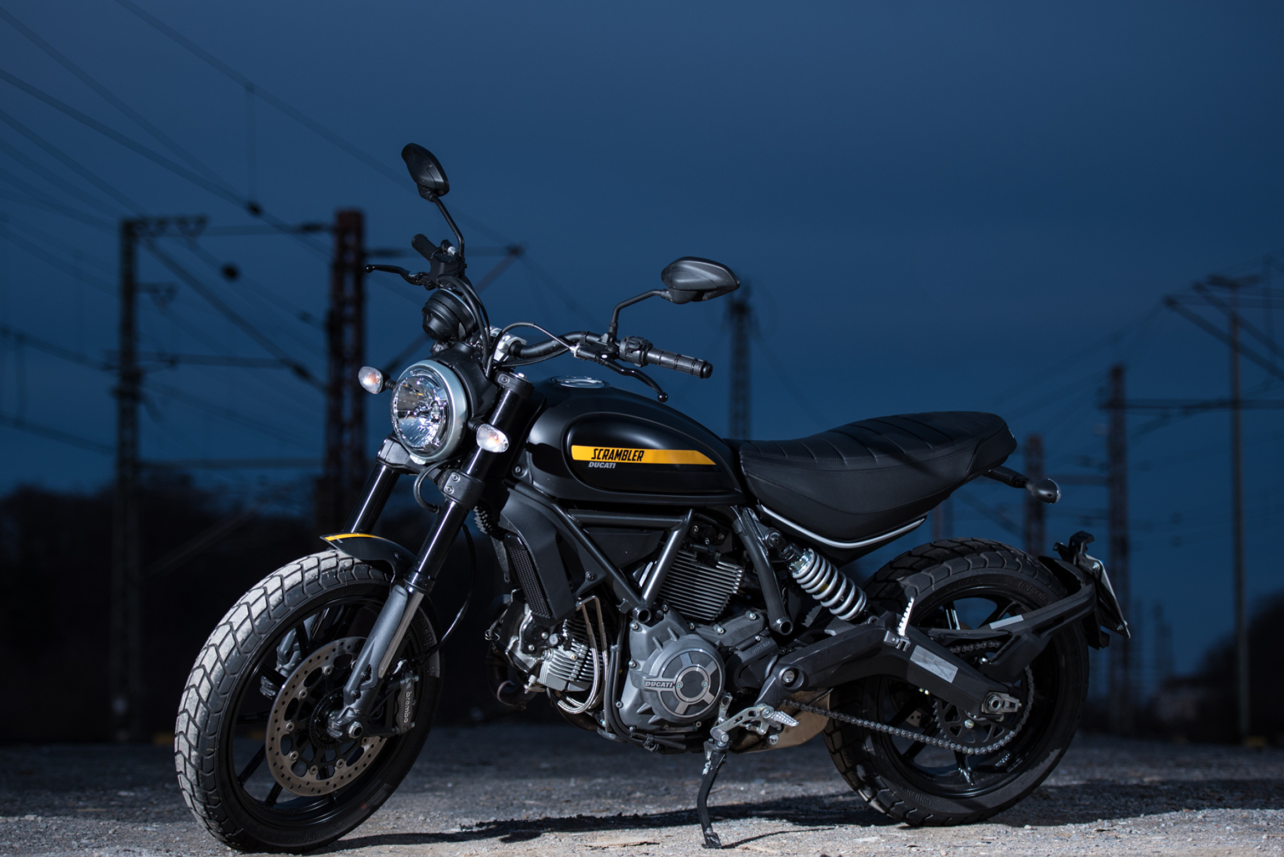 Ducati Scrambler Icon, Full throttle, Motorcycle, 2500x1670 HD Desktop