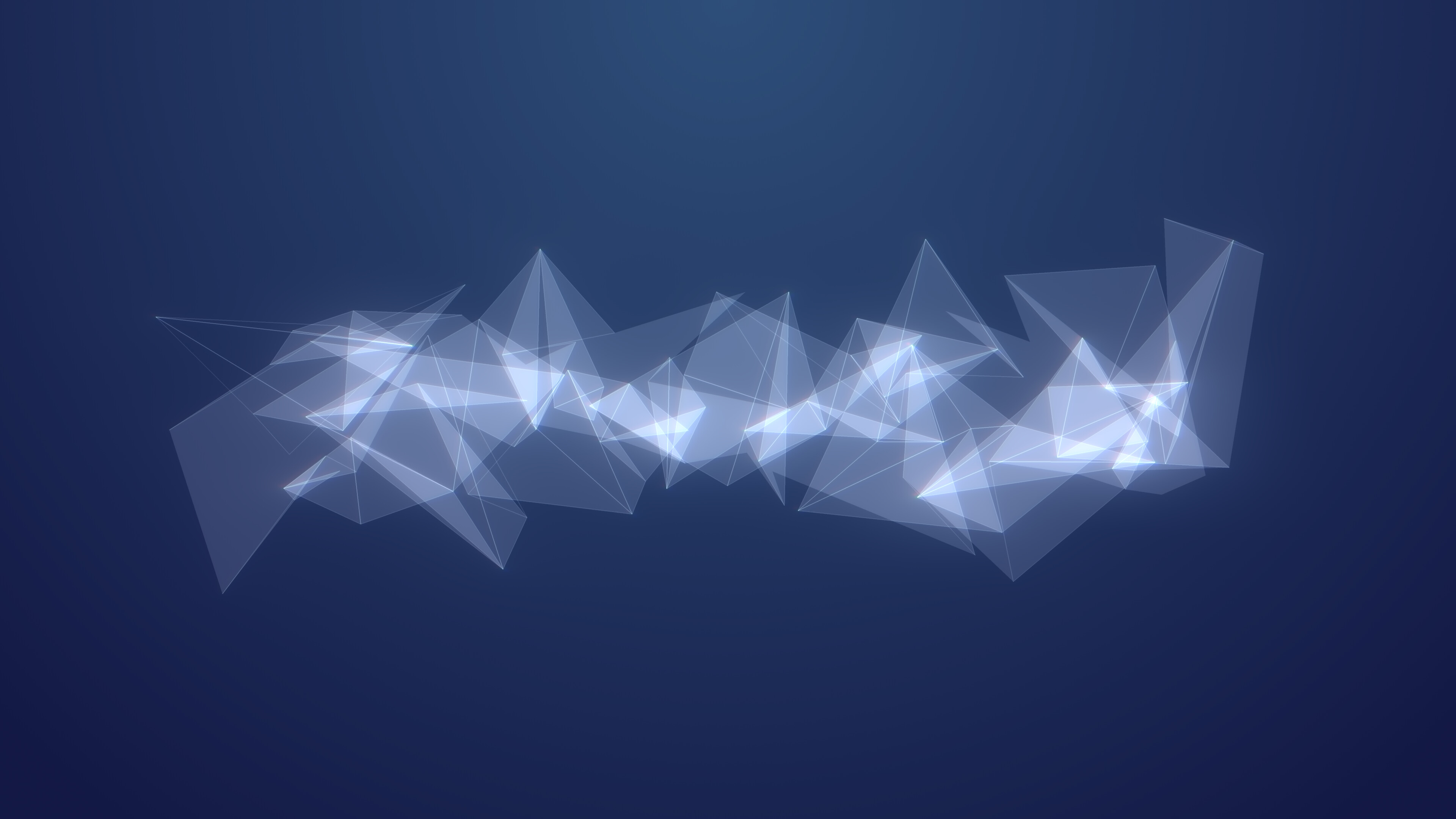 Geometric Abstract: Angle, Lines, Congruent, Dimensions, Identical shape. 3840x2160 4K Wallpaper.