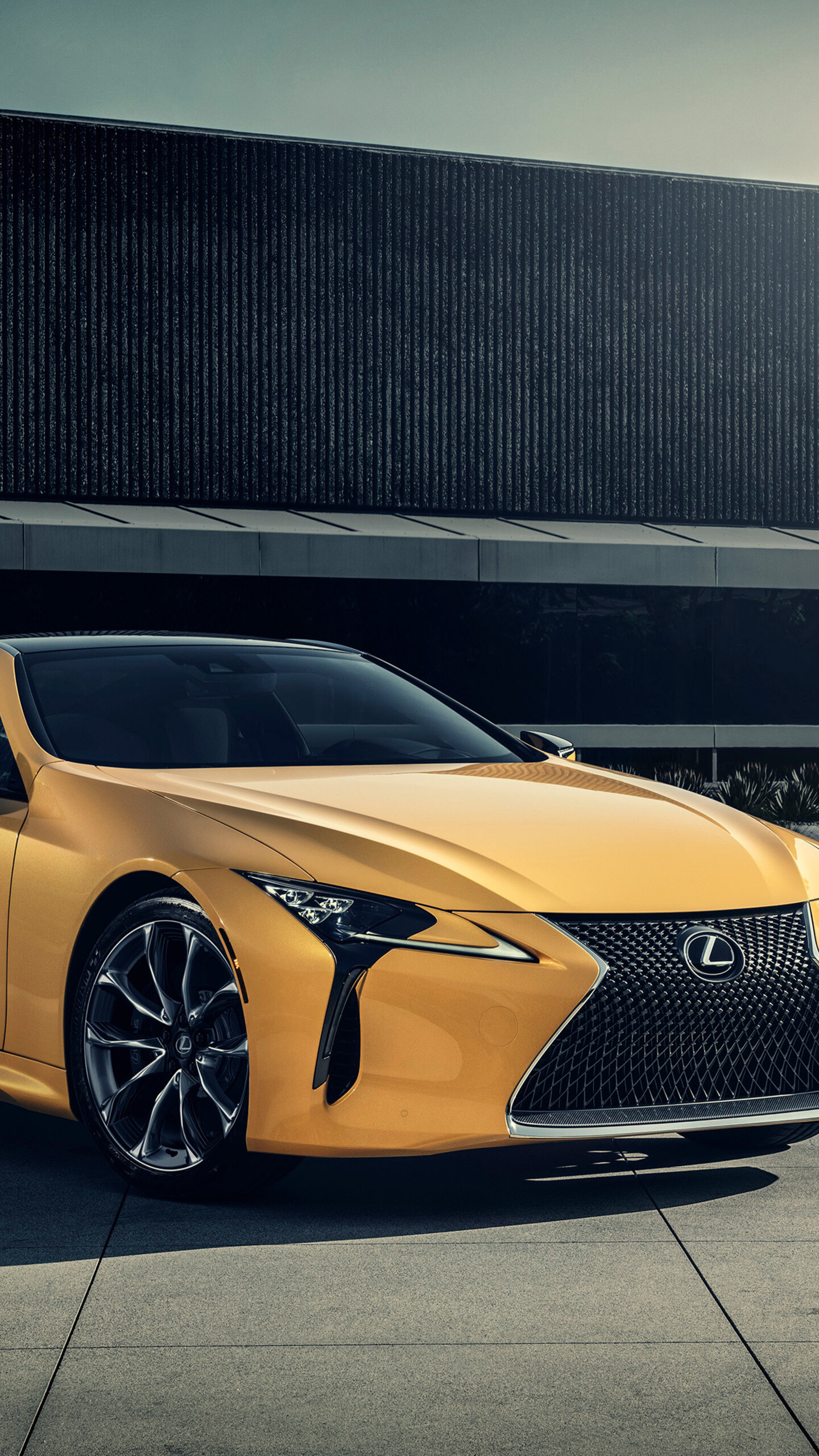 Lexus: Japan-based automobile company, LC 500, V6 hybrid engine. 1440x2560 HD Wallpaper.