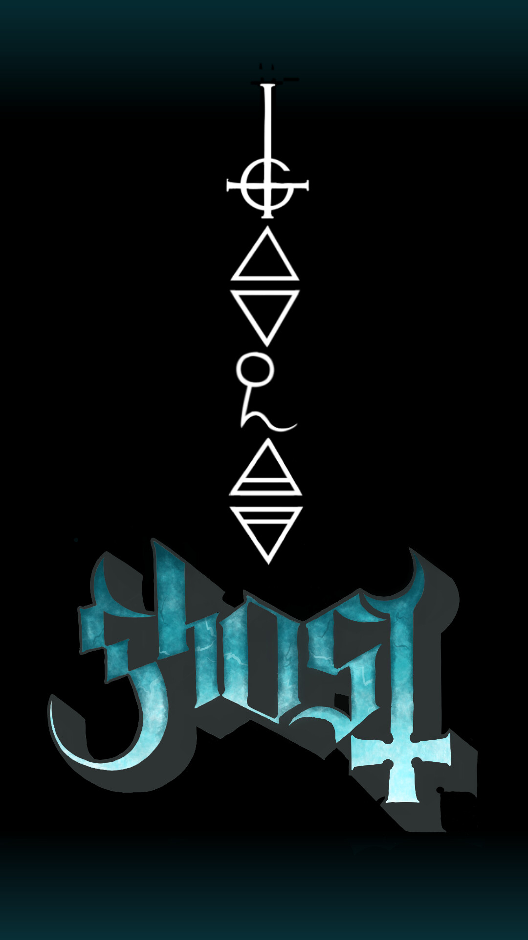 Ghost band, Namelessghoul artwork, Street art vibes, Ghost, 1080x1920 Full HD Phone