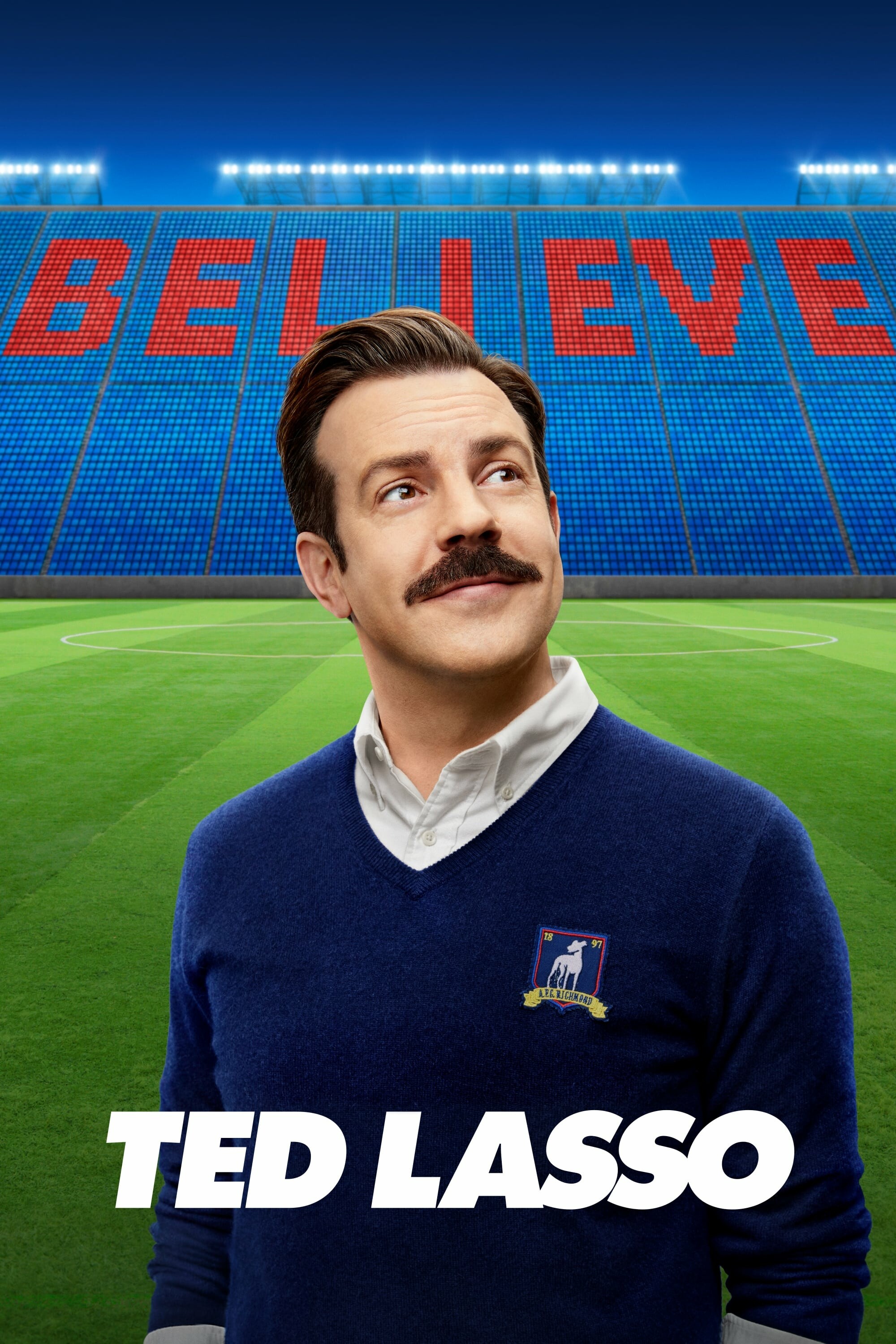 Ted Lasso: Believe, A second season of 12 episodes premiered on July 23, 2021. 2000x3000 HD Background.