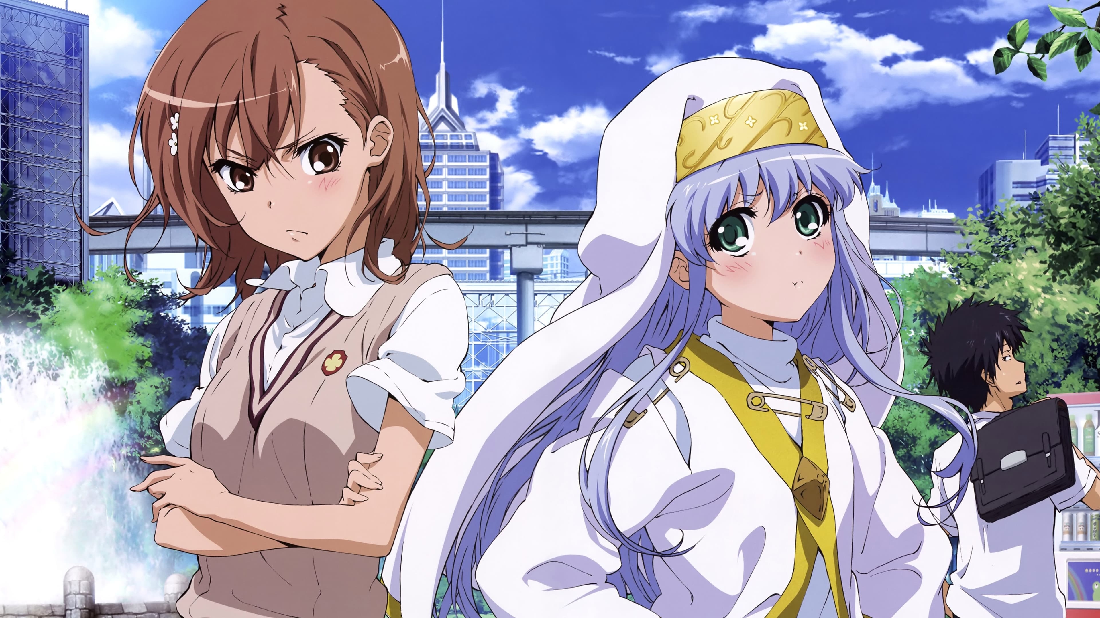 A Certain Magical Index, TV series wallpapers, The Movie Database, TMDB, 3840x2160 4K Desktop
