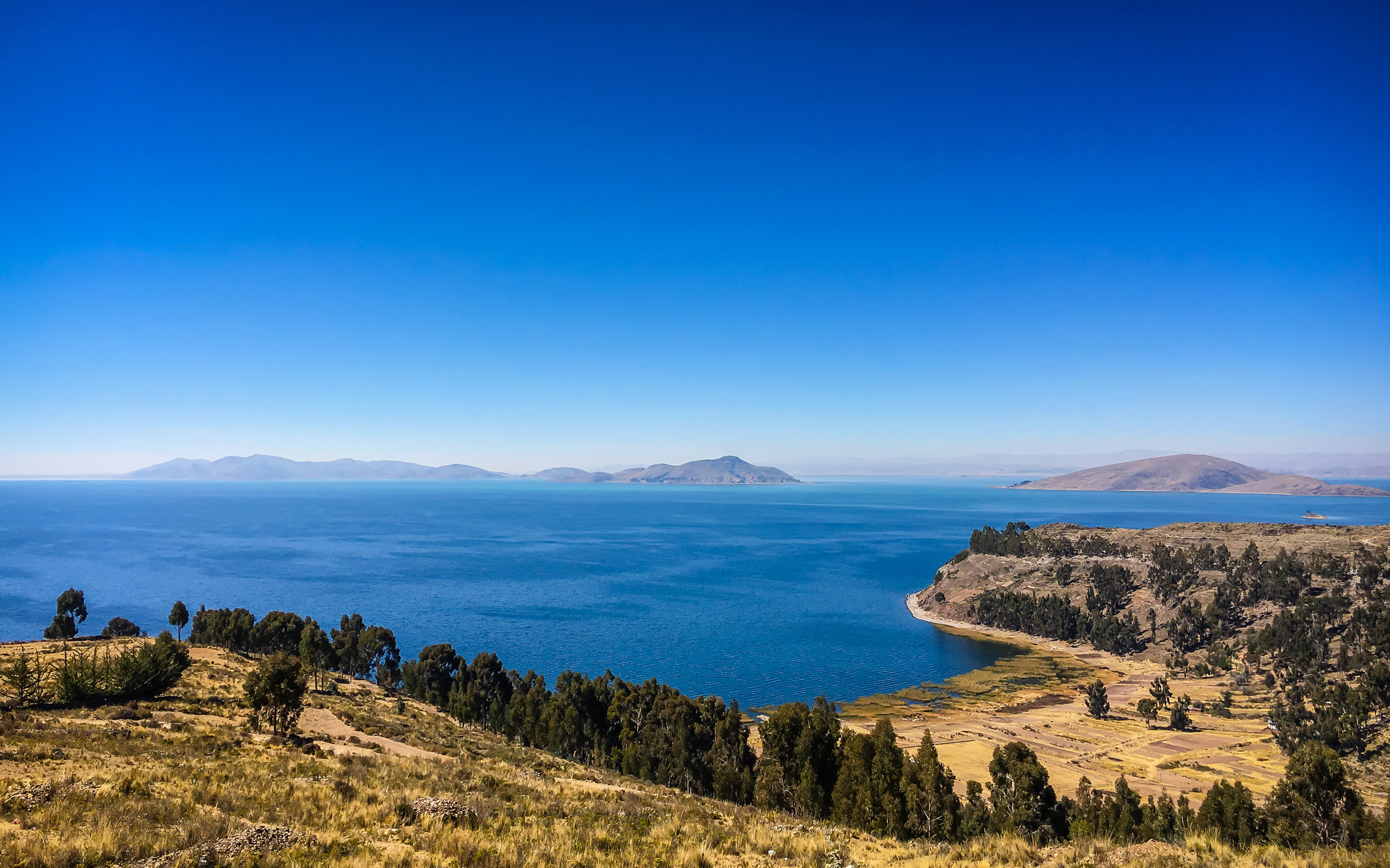 Lake Titicaca wallpapers, Ethan Sellers, Inspiring landscapes, Ethereal beauty, 2880x1800 HD Desktop