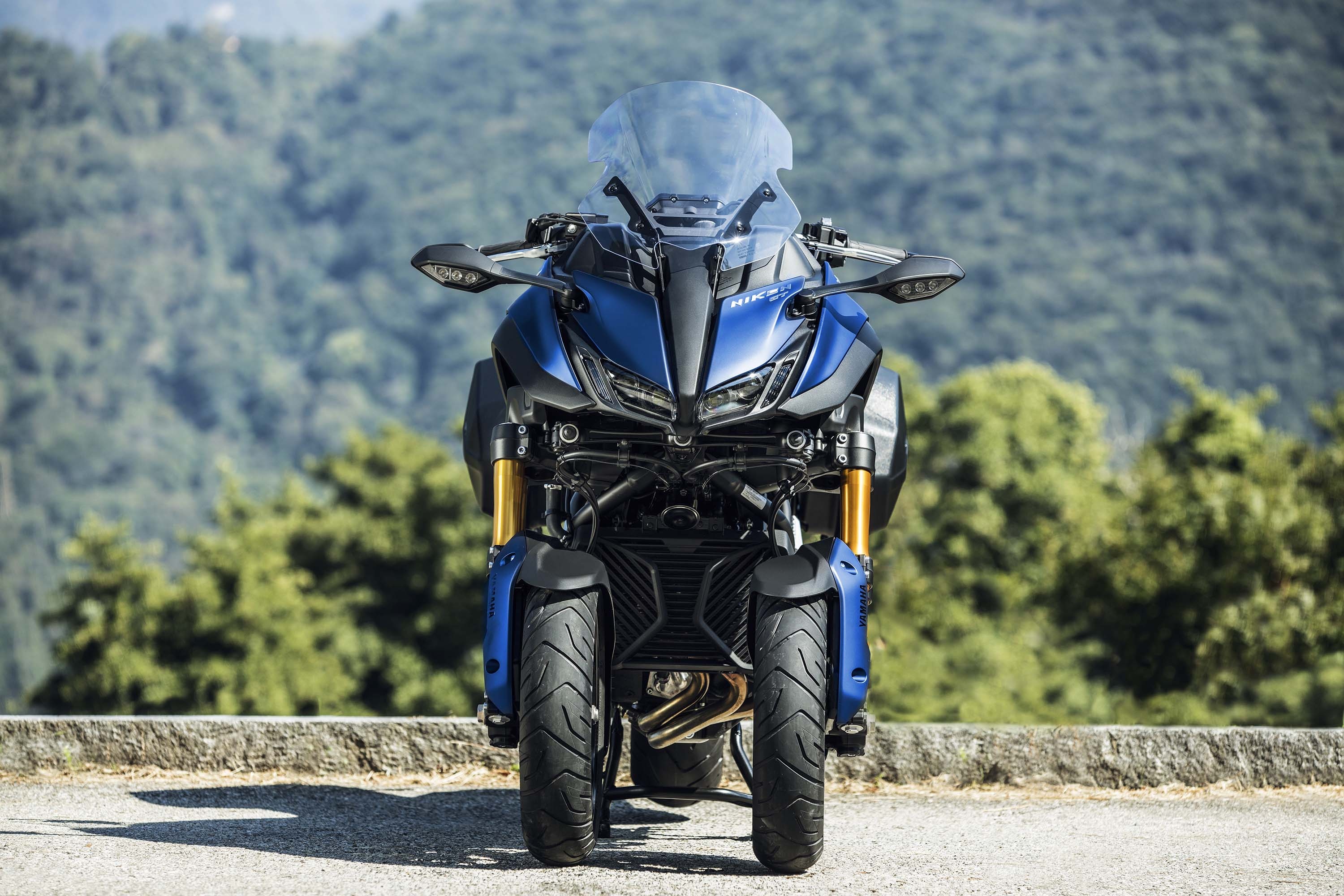 Yamaha Niken, Adrenaline culture, Motorcycle and speed, Auto, 3000x2000 HD Desktop