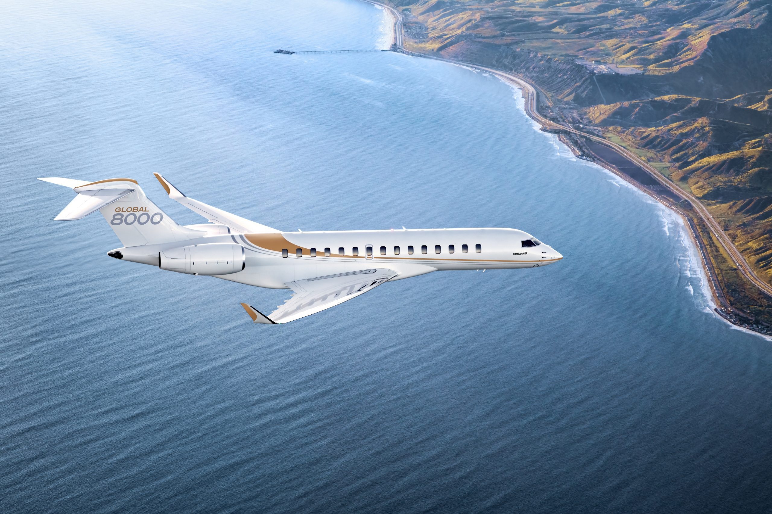 Bombardier Aerospace, Global 8000, Ultra long-range, Luxury travel, 2560x1710 HD Desktop