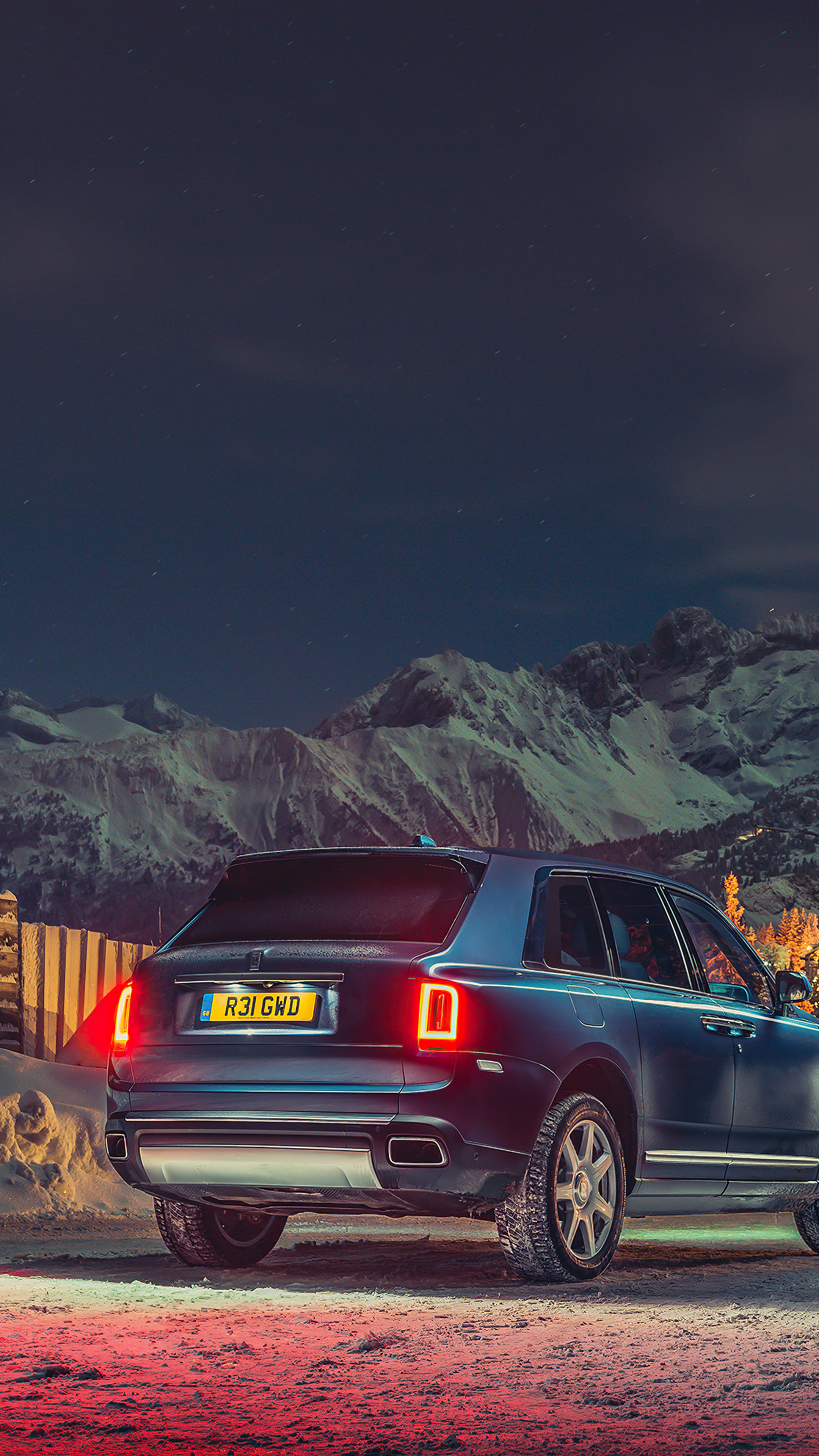 Rolls-Royce Cullinan, Off-road luxury, Breathtaking landscapes, Premium elegance, 2160x3840 4K Handy
