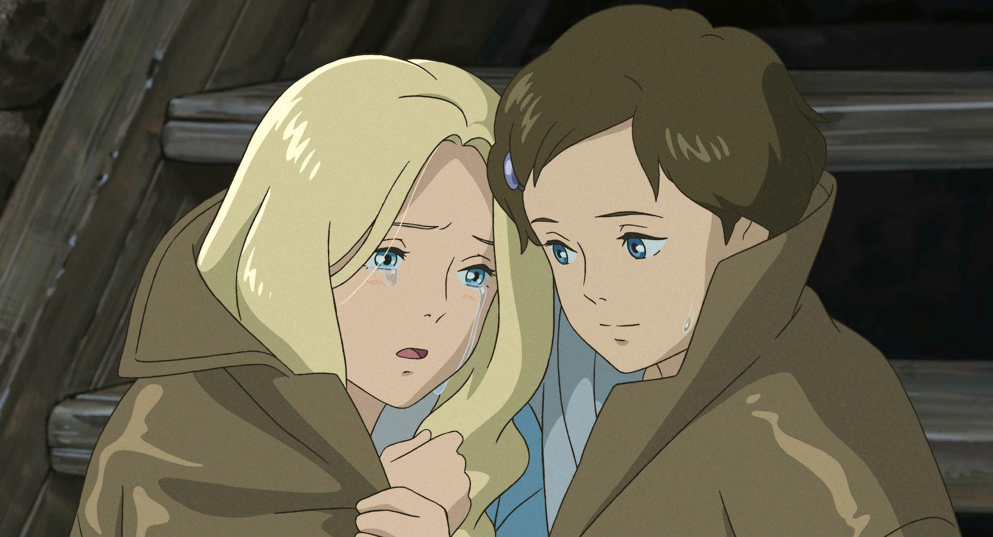 When Marnie Was There (Anime): Sharing secrets, Girls' friendship, Japanese adventure animation. 2050x1110 HD Background.