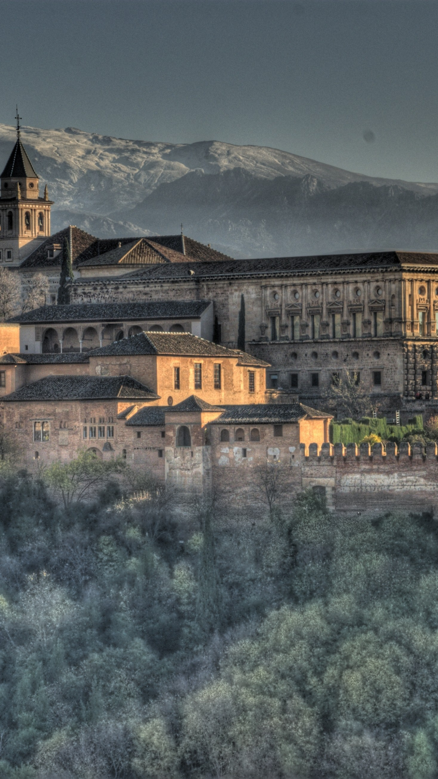 The Alhambra, alhambra palace, granada spain tourist, 1440x2560 HD Phone