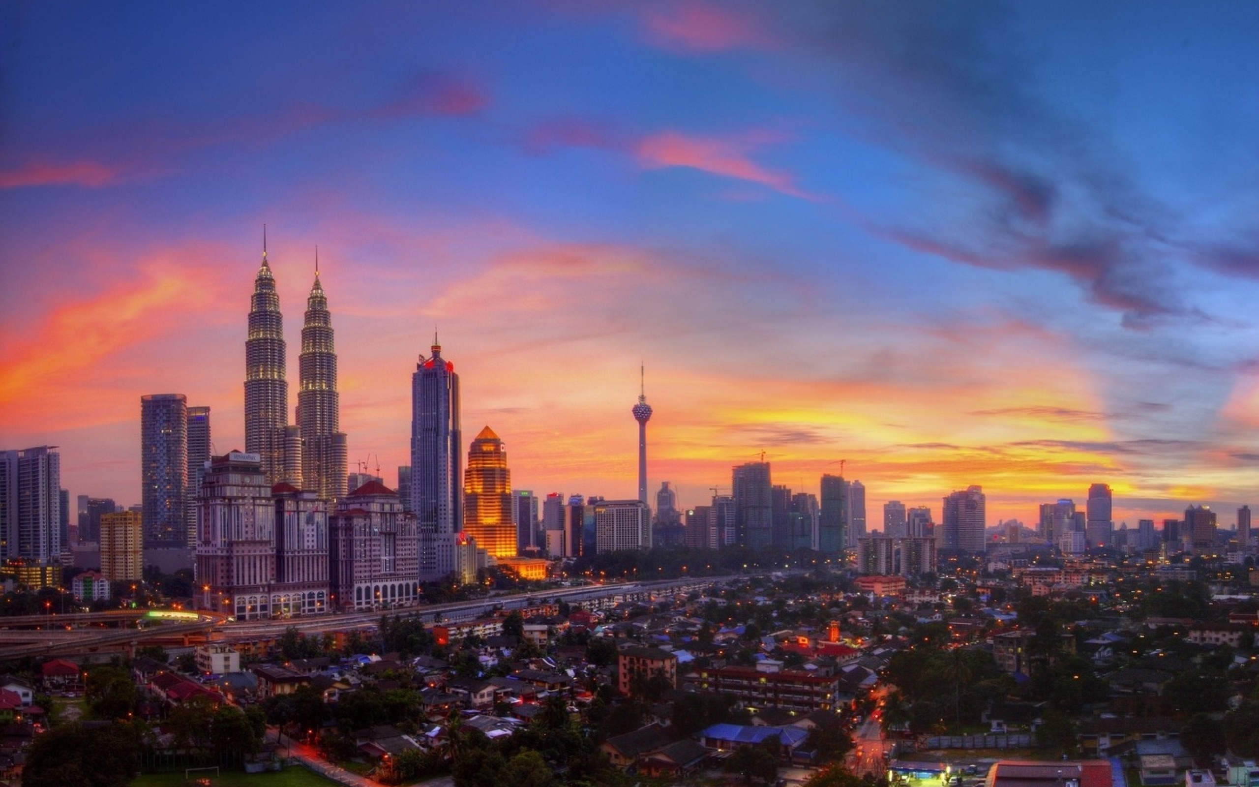 Kuala Lumpur, Wallpaper collection, Urban vistas, City skyline, 2560x1600 HD Desktop