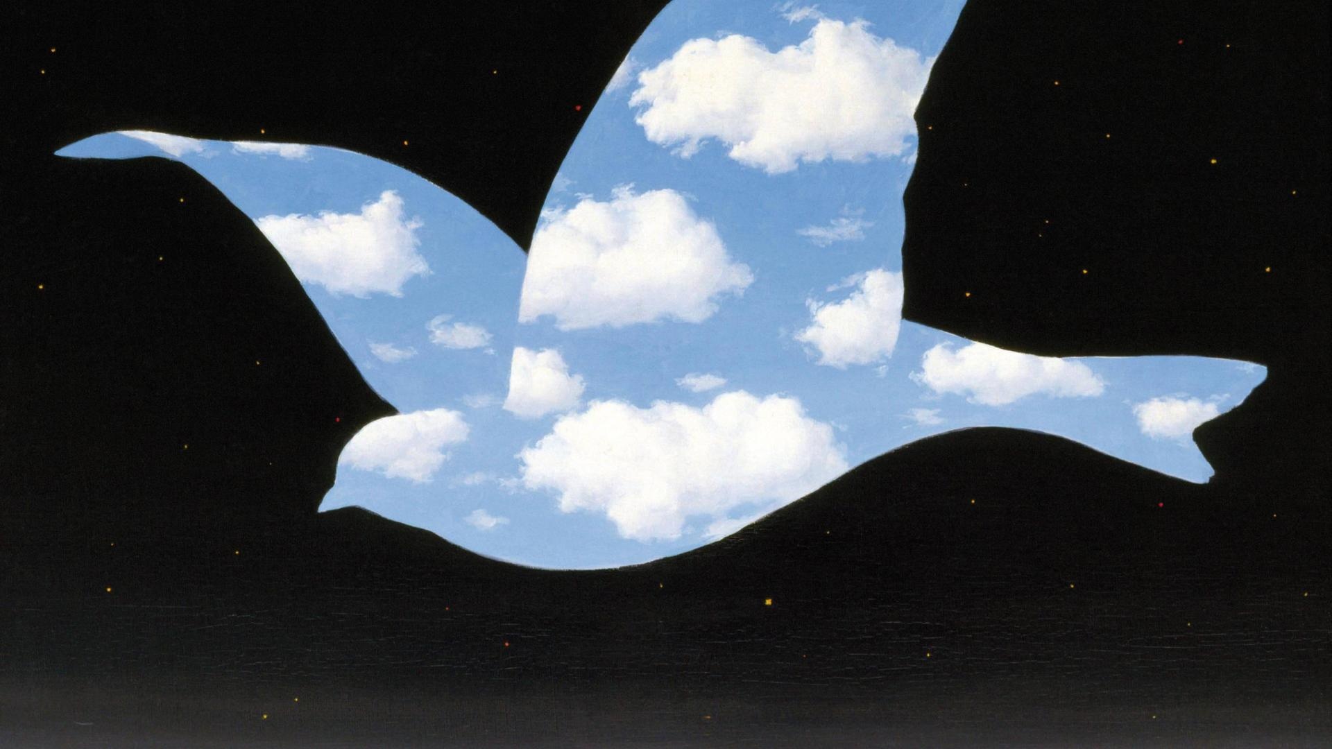 Rene Magritte, Symbolic art, Thought-provoking imagery, Artistic interpretation, 1920x1080 Full HD Desktop