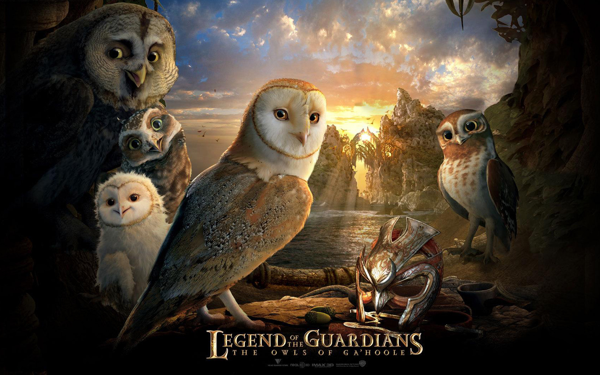 Legend of the Guardians: The Owls of Ga'Hoole, Mesmerizing movie, Stunning owls, Epic adventure, 1920x1200 HD Desktop