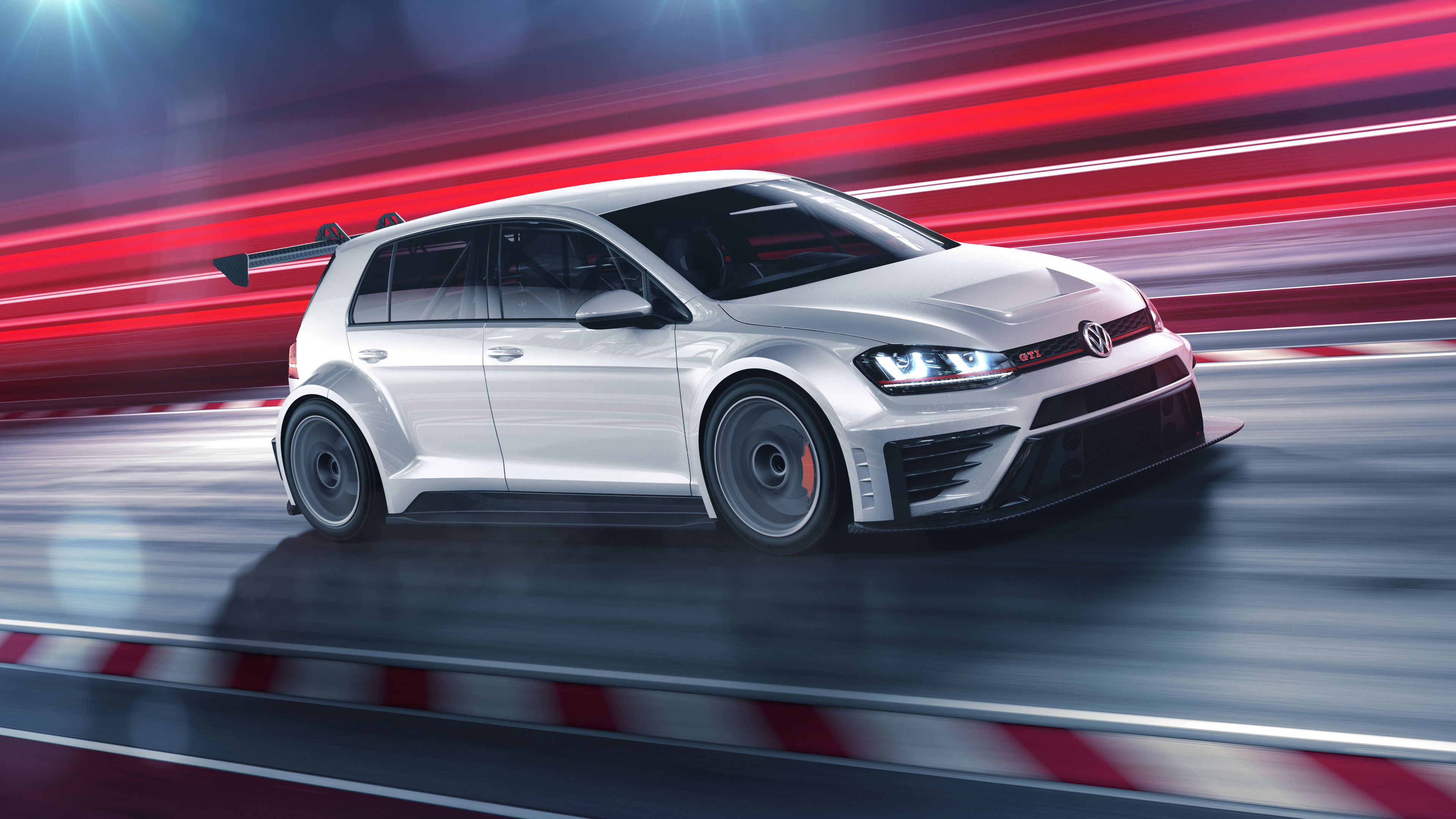 Volkswagen Golf, Concept car, 1280x1024 resolution, High-definition wallpapers, 3840x2160 4K Desktop