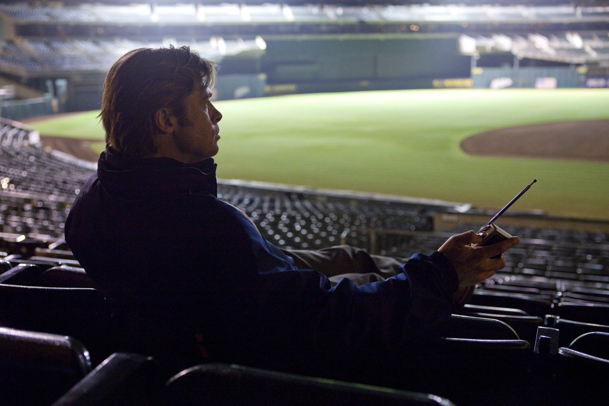 Moneyball: A script by Steven Zaillian and Aaron Sorkin from a story by Stan Chervin. 2050x1370 HD Background.