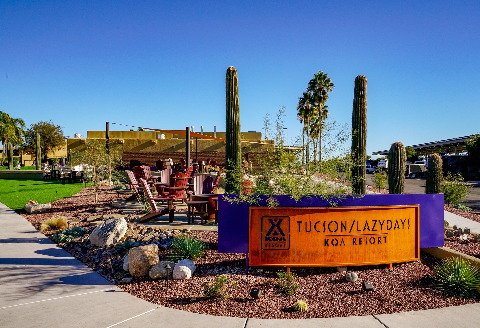 Tucson, Arizona campground, Lazydays KOA Resort, 2000x1370 HD Desktop