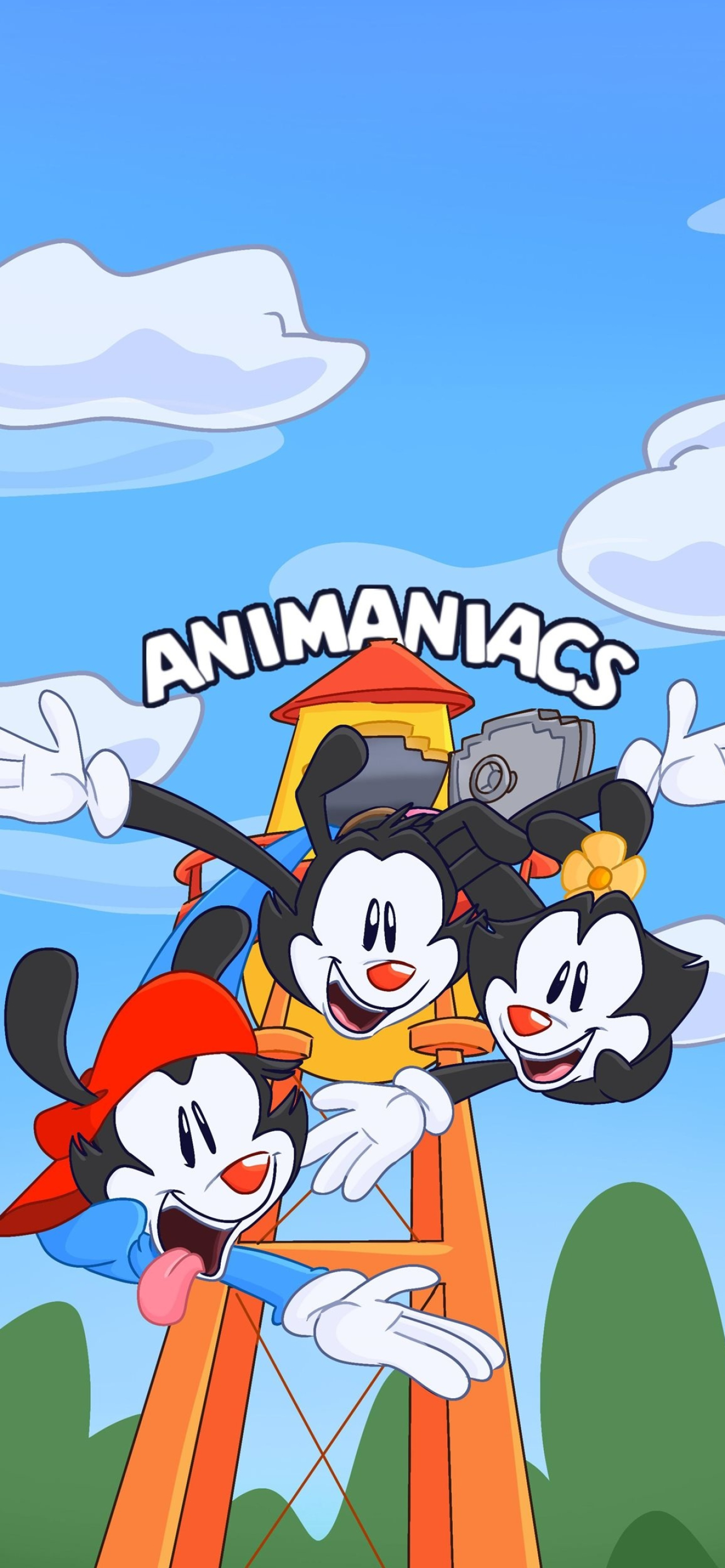 Best Animaniacs iPhone wallpapers, Cartoon nostalgia, High-definition, 1290x2780 HD Handy