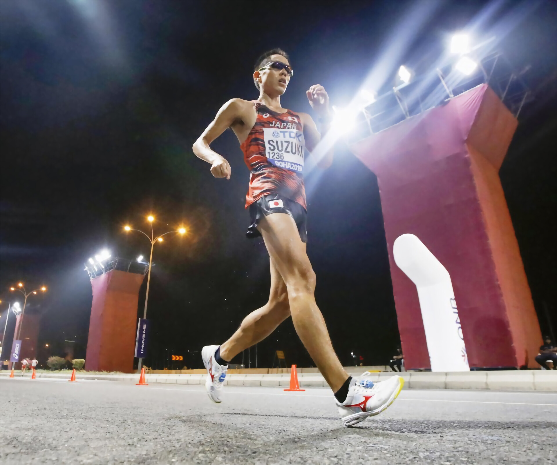 Yusuke Suzuki, Racewalking champion, Cardiovascular endurance, Competitive sport, 1920x1610 HD Desktop