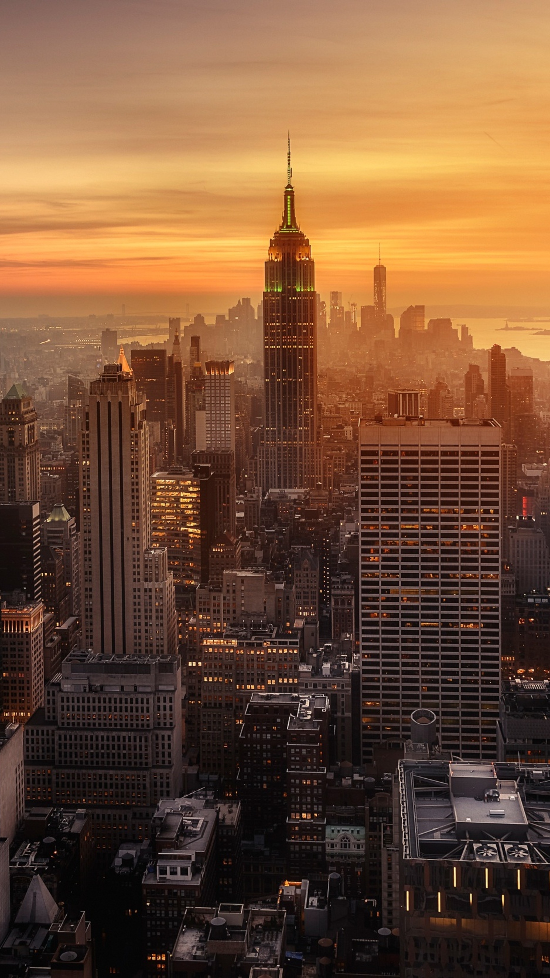 New York: A global cultural, financial, entertainment, and media center with a significant influence on commerce, health care, life sciences, research, technology, education, politics, tourism, dining, art, fashion, and sports. 2160x3840 4K Background.