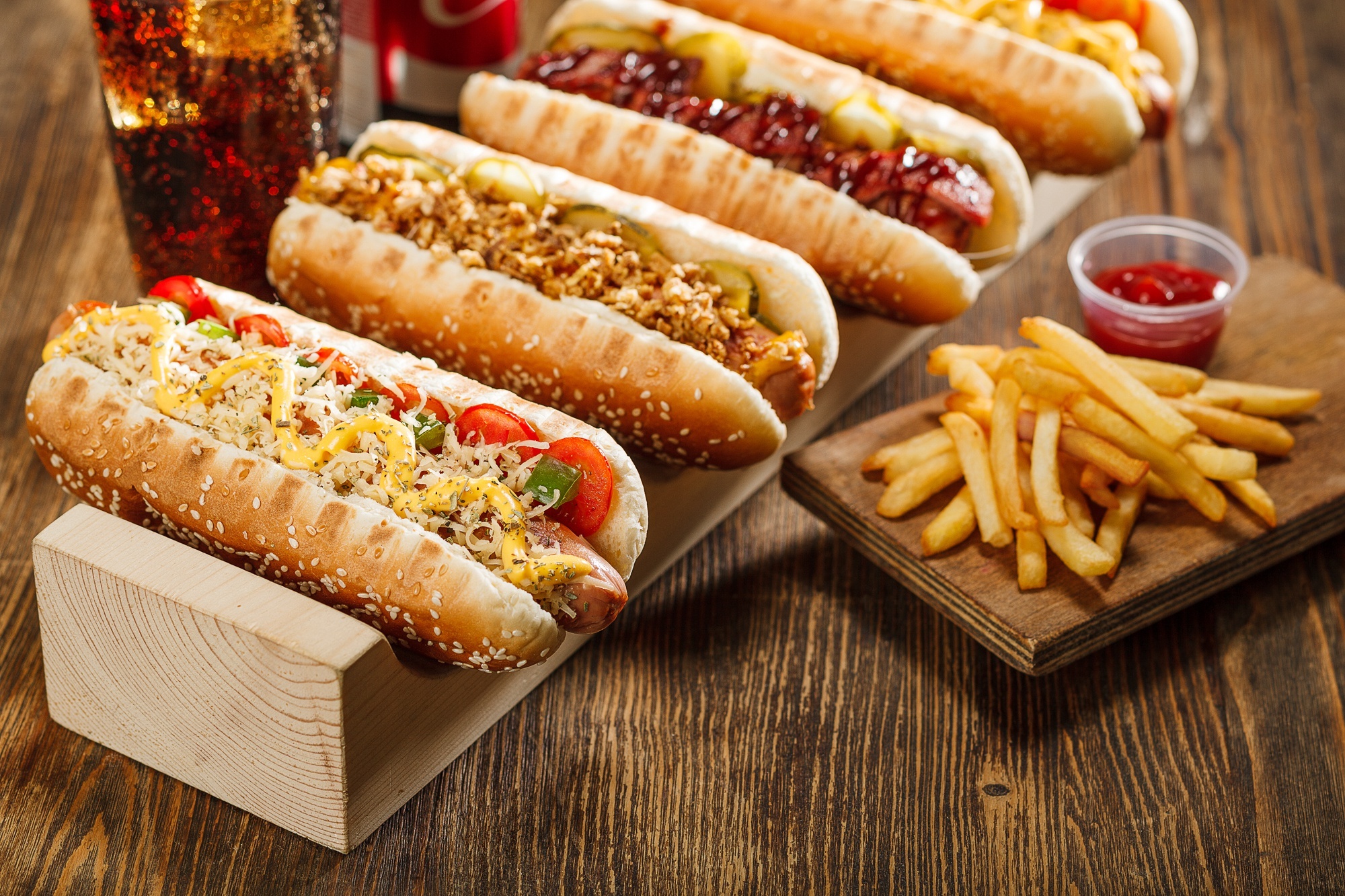 Hot dog HD wallpapers, Background images, Food photography, Culinary art, 2000x1340 HD Desktop
