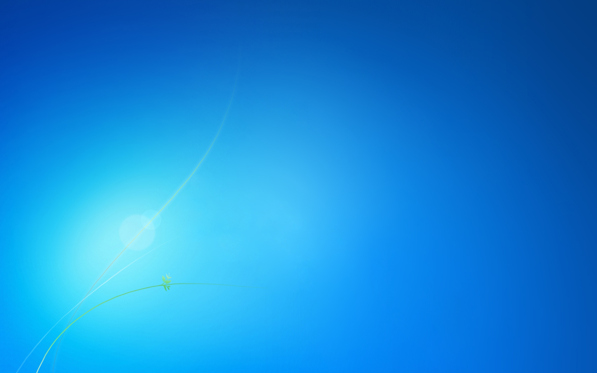 Windows 7 Blue, Operating system theme, Sky-inspired design, Technology interface, Digital aesthetic, 1920x1200 HD Desktop