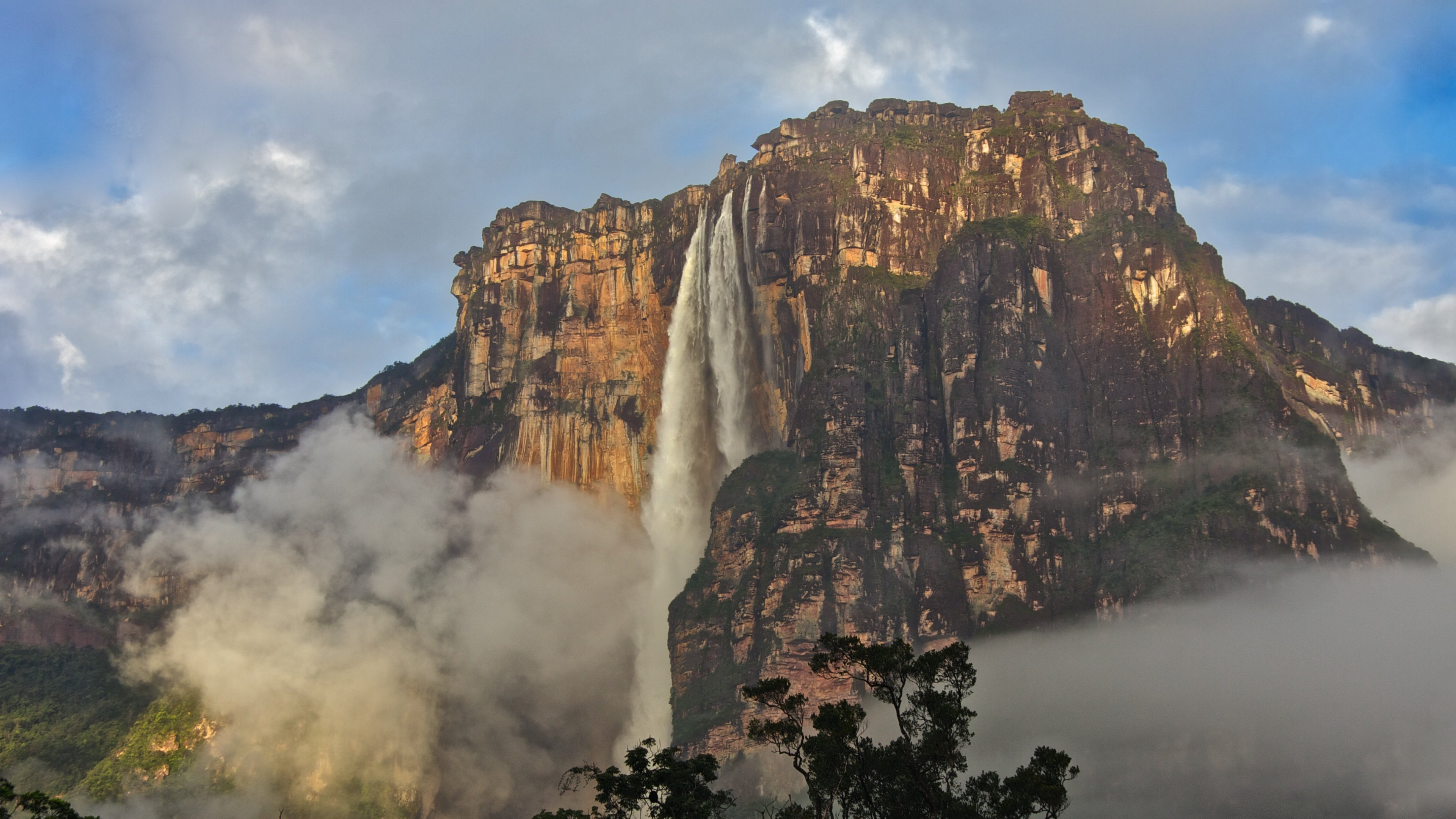 Angel Falls, HD wallpaper, Breathtaking view, 3840x2160 4K Desktop