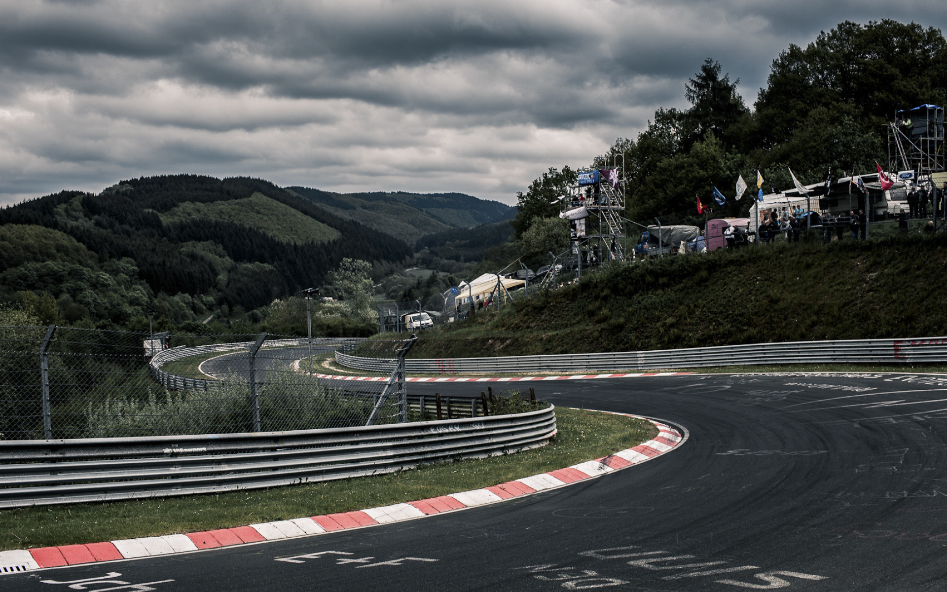 Race track wallpapers, Speedy circuits, Racing atmosphere, Adrenaline-fueled, 1920x1200 HD Desktop