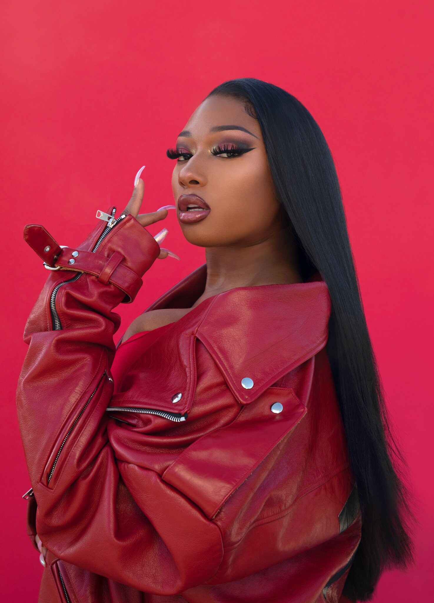 Megan Thee Stallion: The mixtape Fever (2019) and the extended play Suga (2020), both reached the top ten of the Billboard 200. 1480x2050 HD Background.