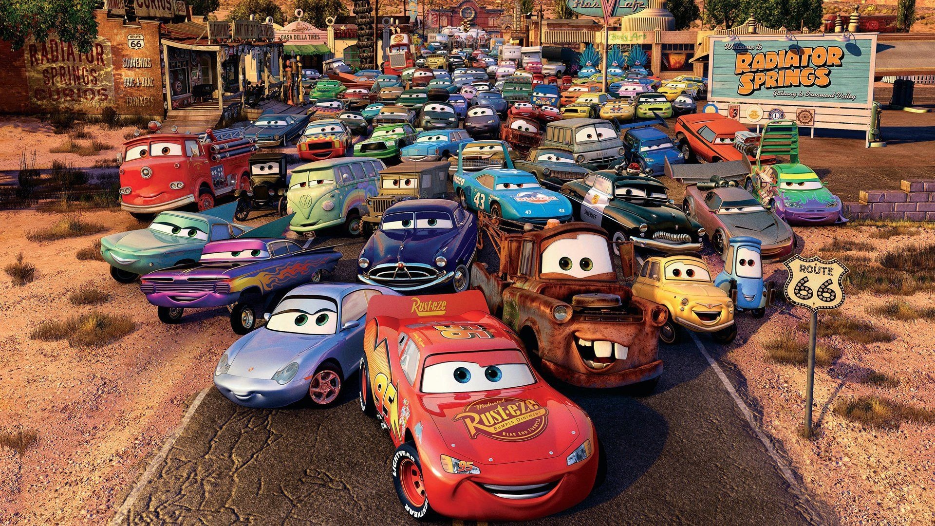 Cars movie, Top free, Backgrounds, 1920x1080 Full HD Desktop