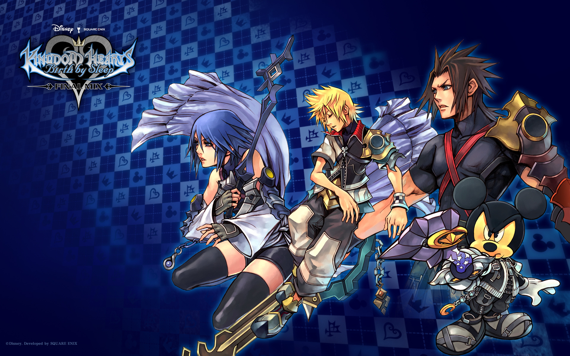 KH BBS wallpaper, Posted by Zoey Sellers, Gaming, Kingdom Hearts Birth by Sleep, 1920x1200 HD Desktop