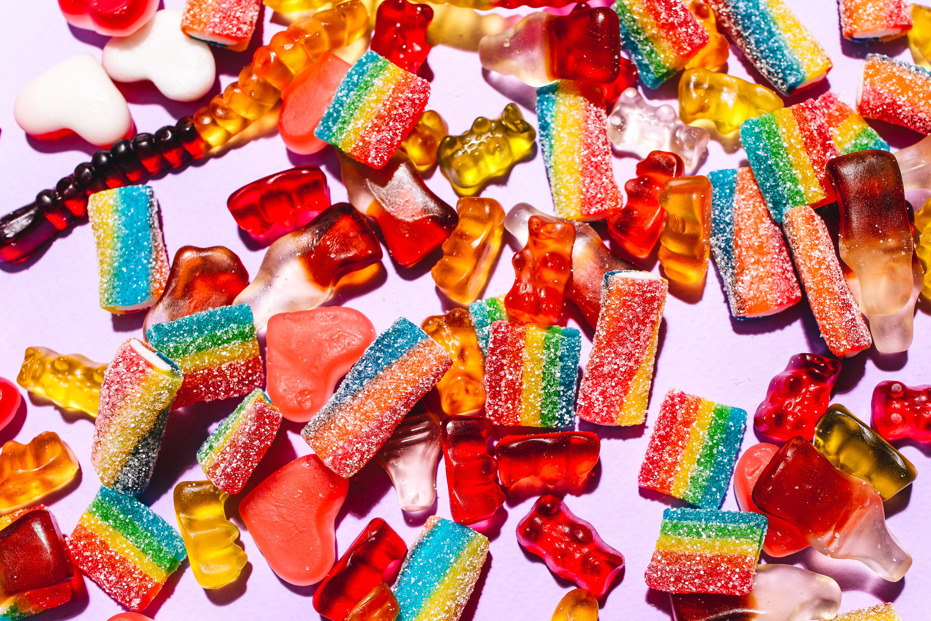 Gummy Bears, Sweet treat, Candy lovers, Colorful snacks, 3000x2000 HD Desktop