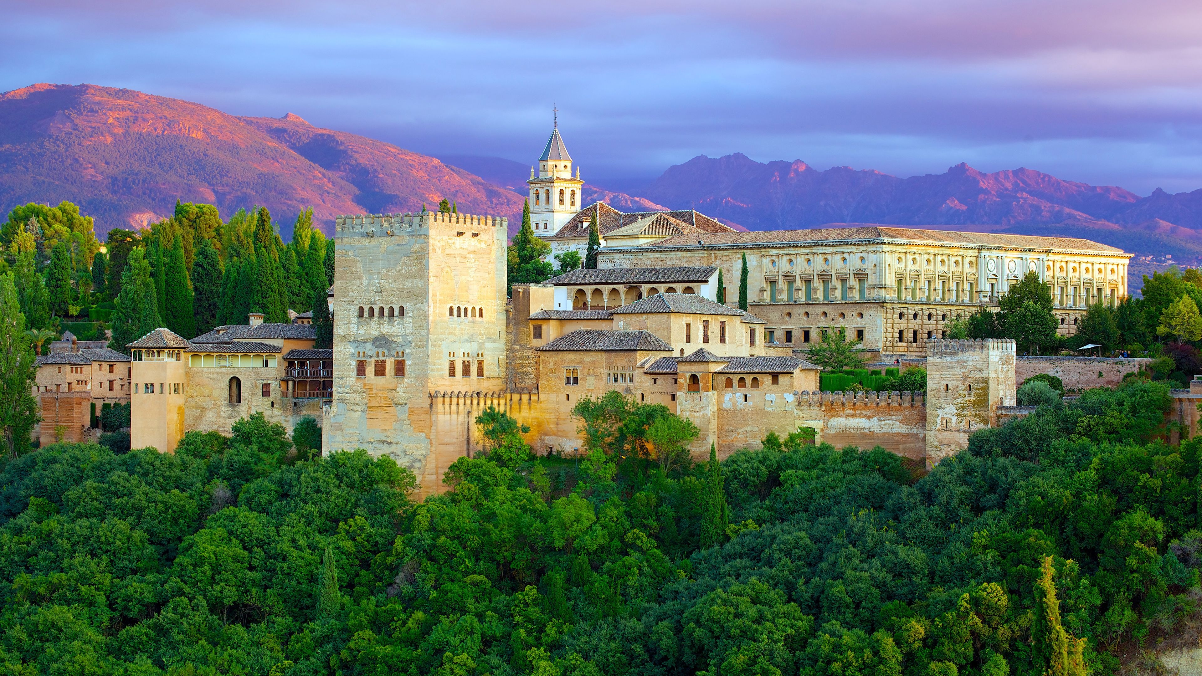 The Alhambra, alhambra wallpapers, 3840x2160 4K Desktop