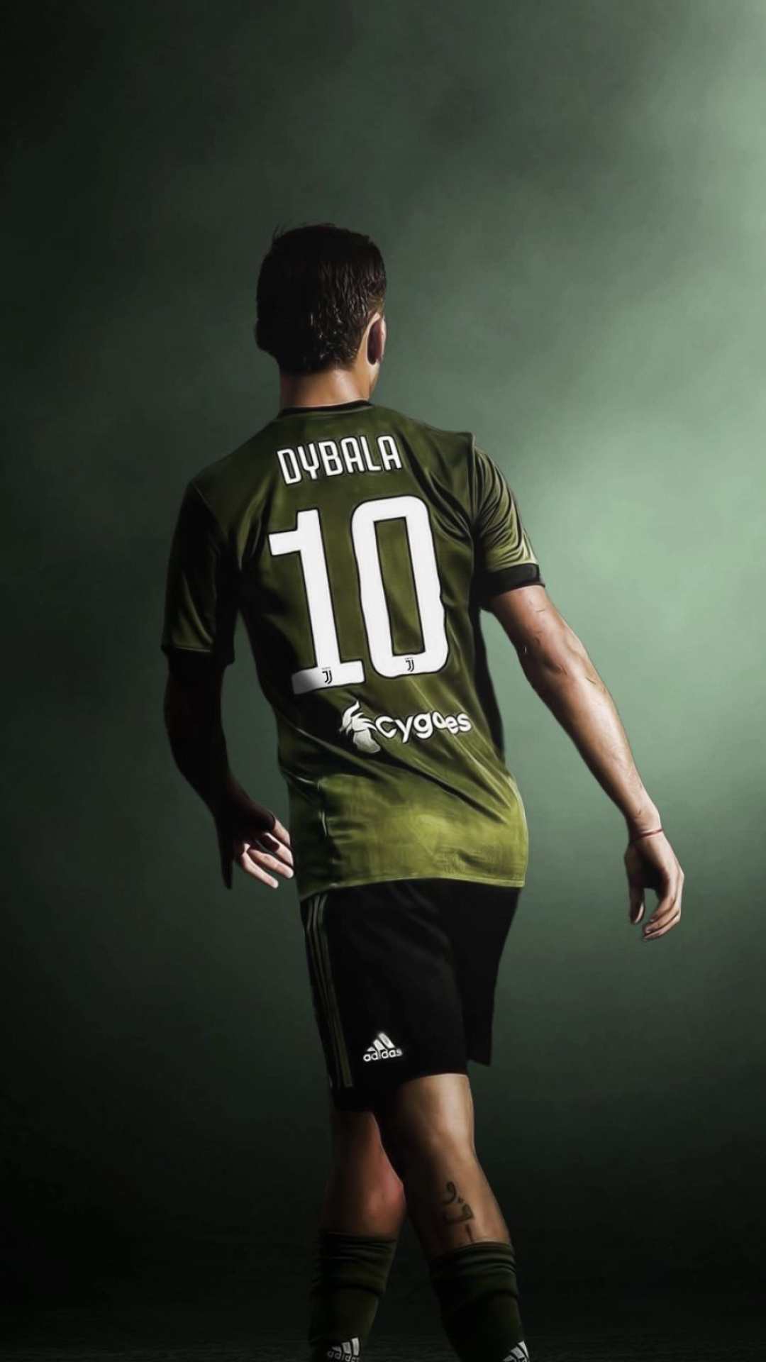 Dybala: AS Roma star, One of football's most versatile and creative sparks. 1080x1920 Full HD Background.