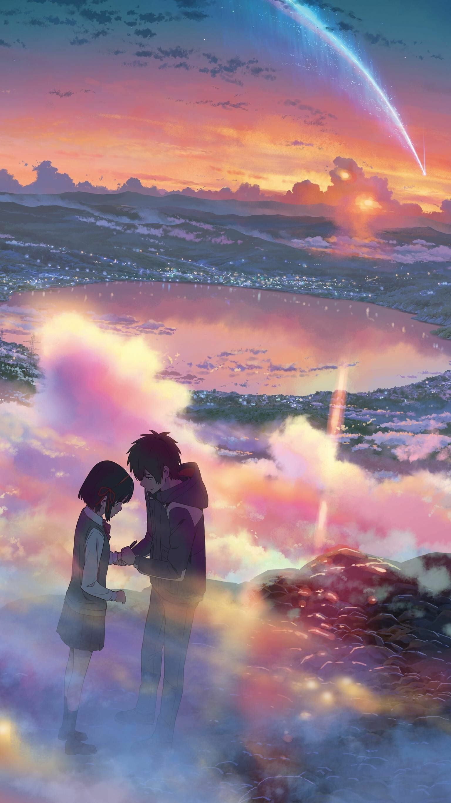 Your Name: Was nominated for Best Animation of the Year at the 40th Japan Academy Prize. 1540x2740 HD Background.