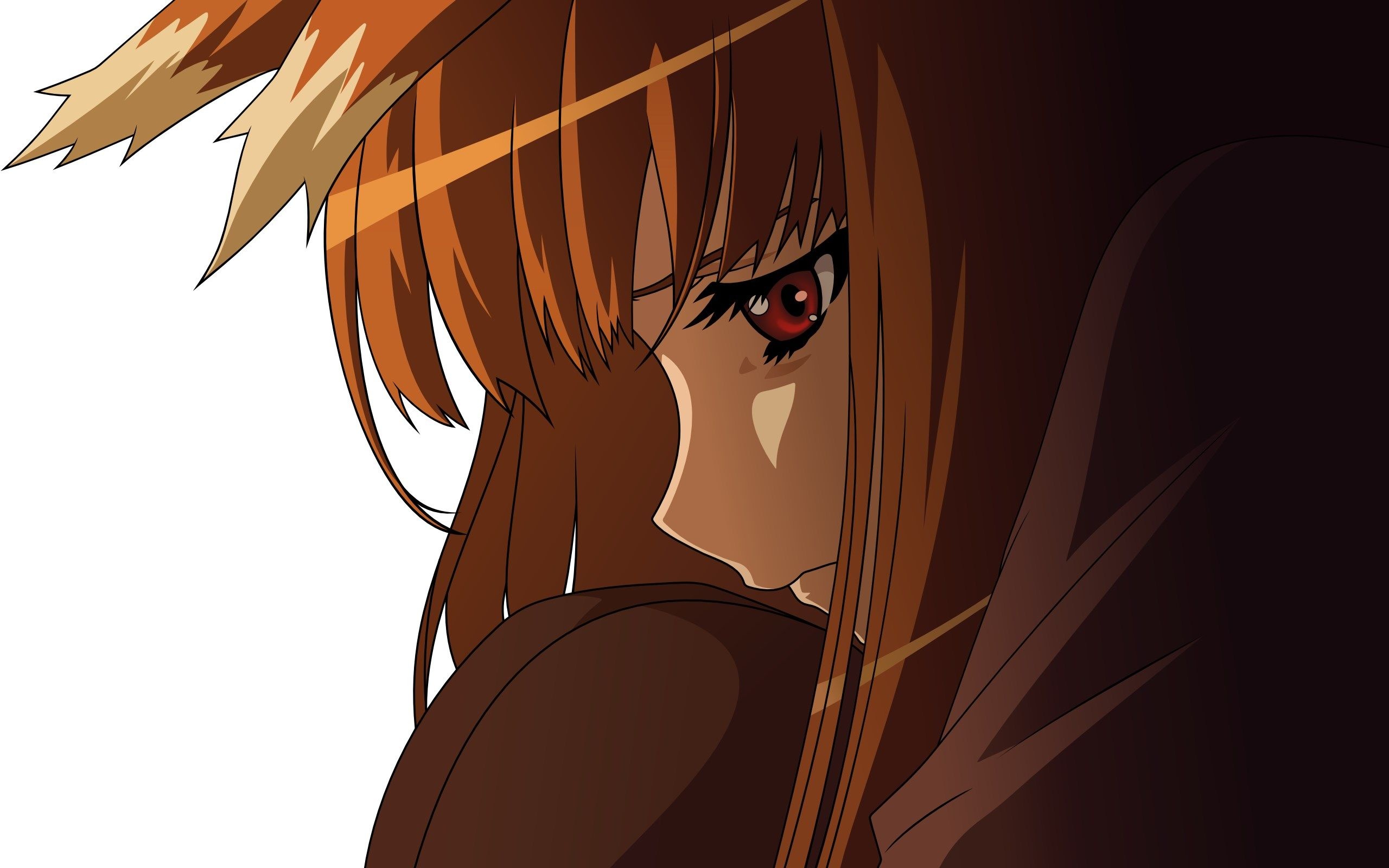 Spice and Wolf (Anime): Lovely and beautiful 15-year-old girl. 2560x1600 HD Background.