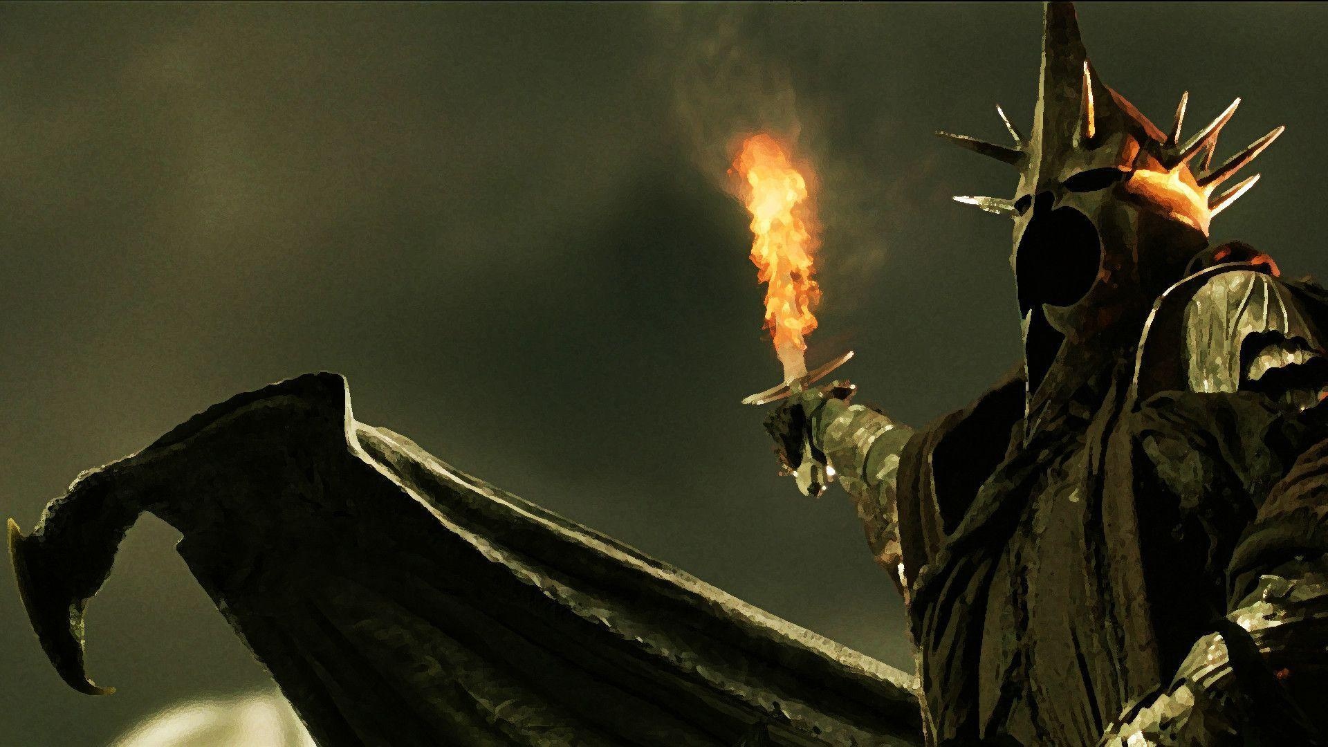 Necromancer, Lord of the Rings, Dark magic, Middle Earth, 1920x1080 Full HD Desktop