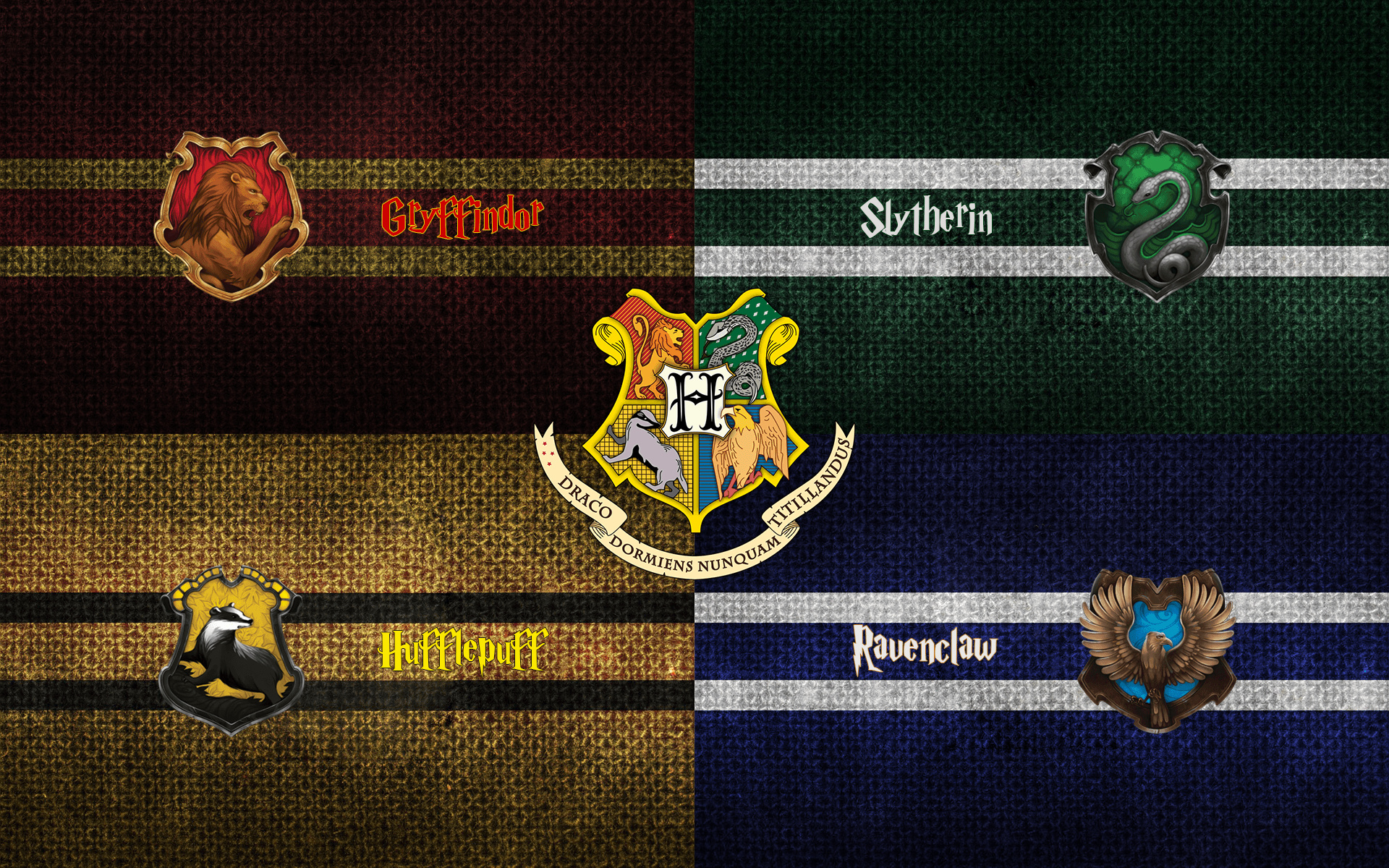 Textile, Hogwarts Wappen Wallpaper, 1920x1200 HD Desktop